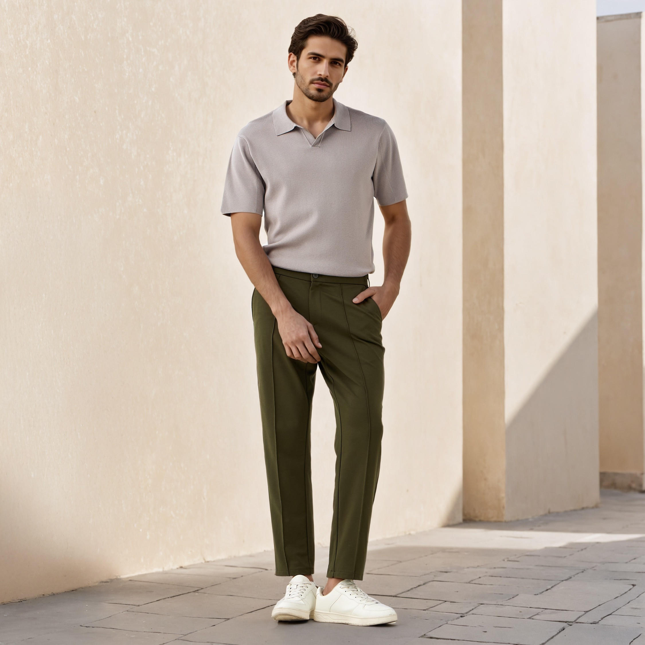 تيشيرت بولو بقصة عادية-men-clothing-sweatersandpullovers-image-5