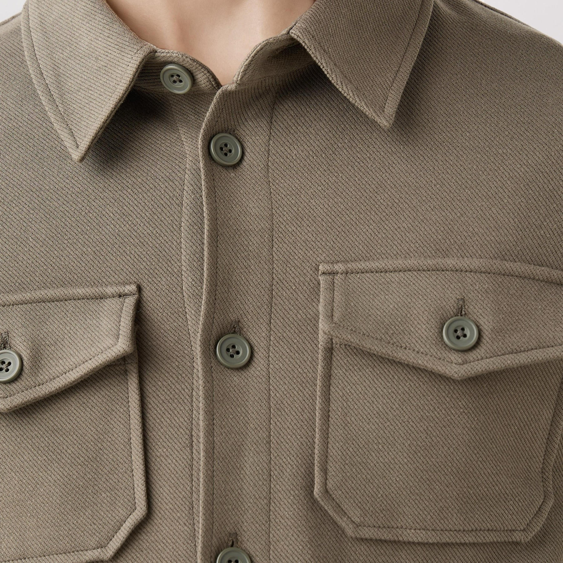 Men's Regular Fit Collared Pocket Shacket-men-clothing-jacketsandblazers-jackets-image-5