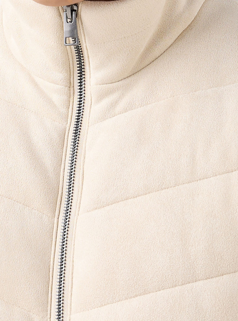 Men Regular Fit Suede High Neck Sleeveless Jacket-men-clothing-jacketsandblazers-jackets-image-4