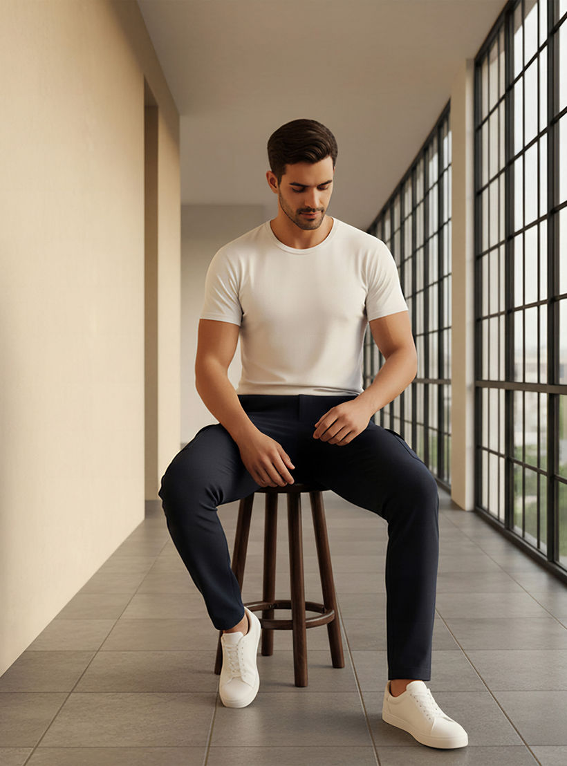بنطلون رجالي بقصة ضيقة وخصر مرن-men-clothing-trousersandchinos-trousers-image-5