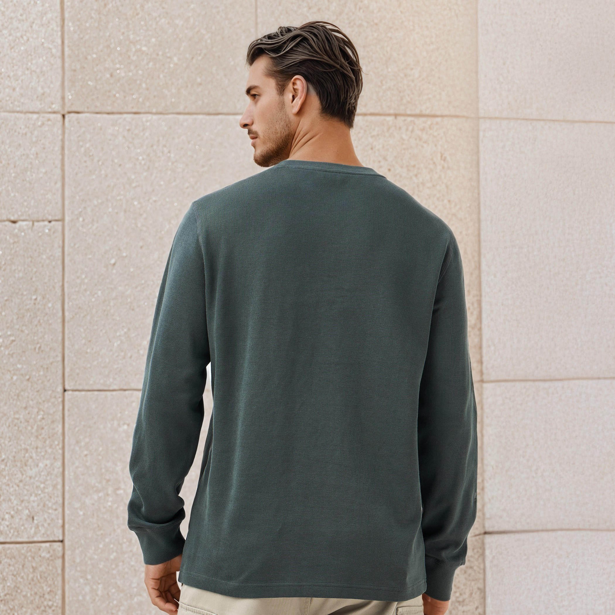 Fine Ribbed Sweatshirt-men-winterwear-hoodiesandsweatshirts-image-3