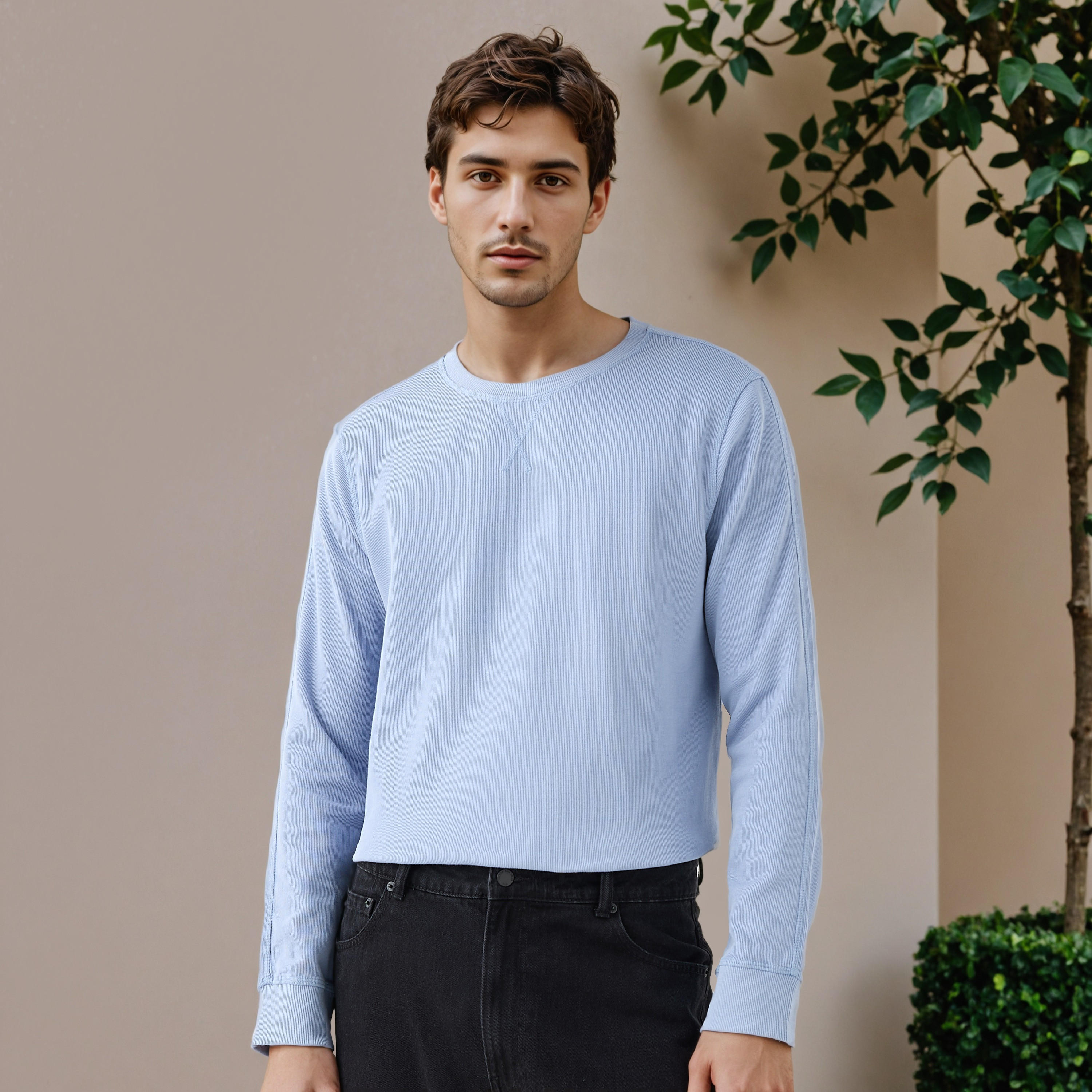 سويت شيرت بارز الملمس-men-winterwear-hoodiesandsweatshirts-image-6