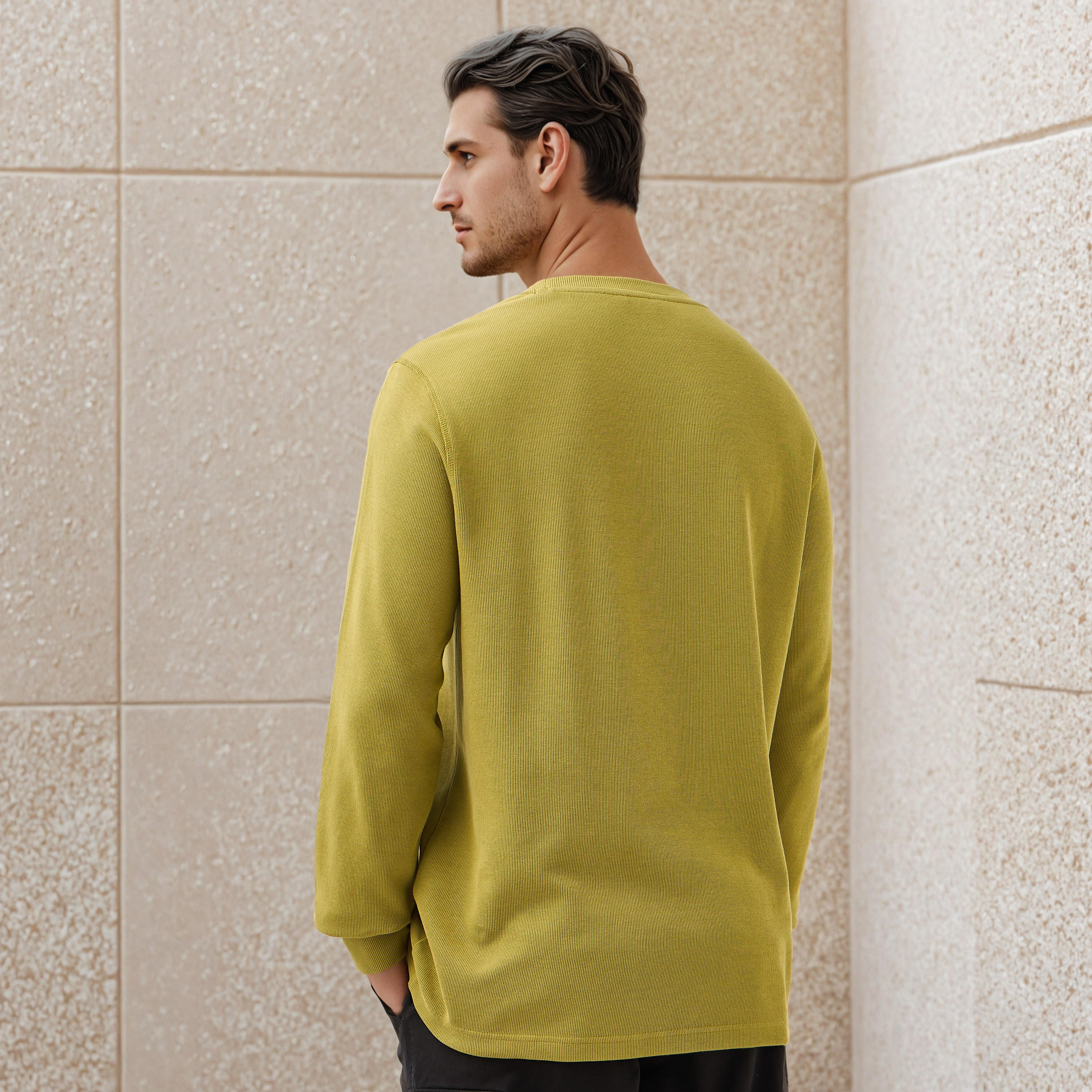 Fine Ribbed Sweatshirt-men-winterwear-hoodiesandsweatshirts-image-3