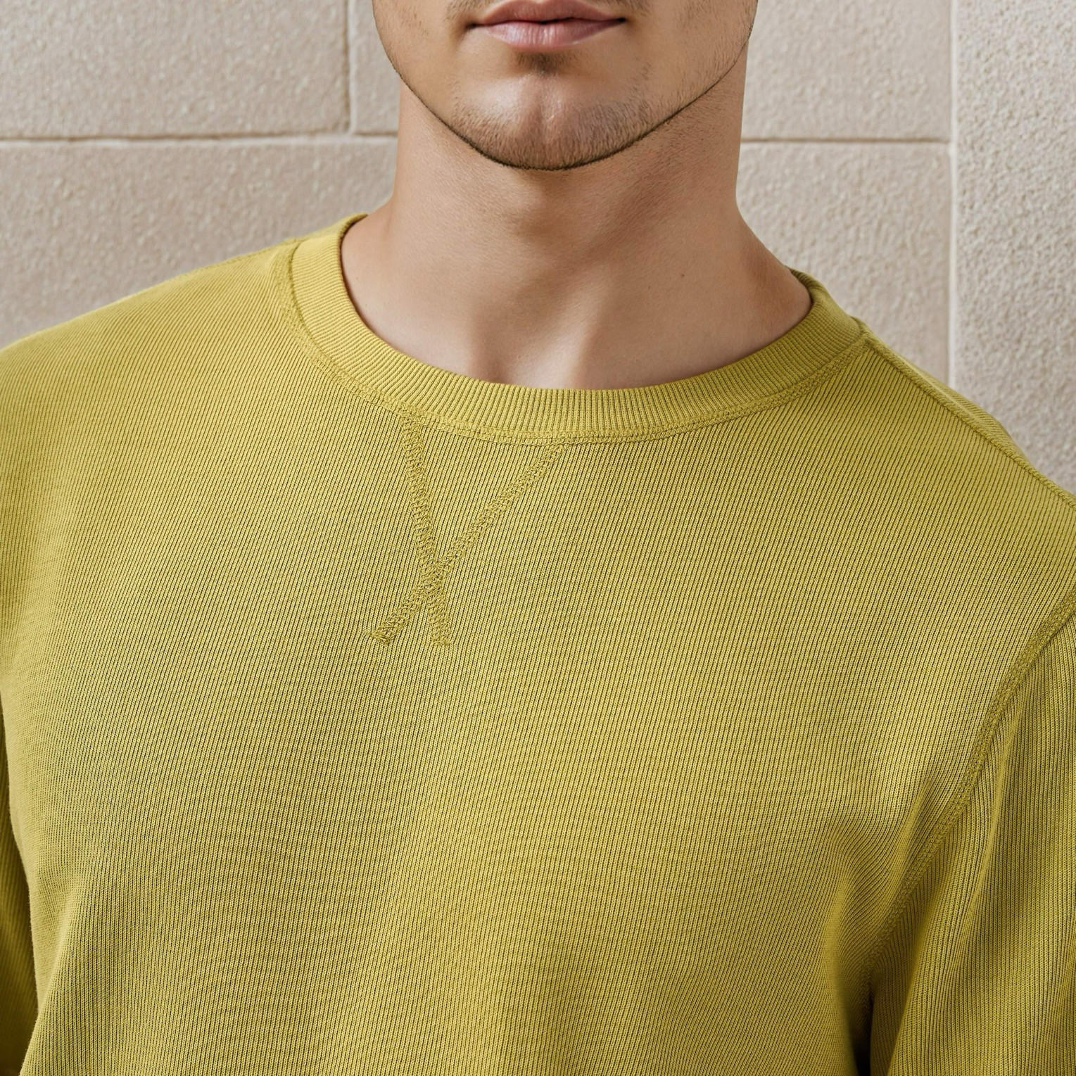 Fine Ribbed Sweatshirt-men-winterwear-hoodiesandsweatshirts-image-5