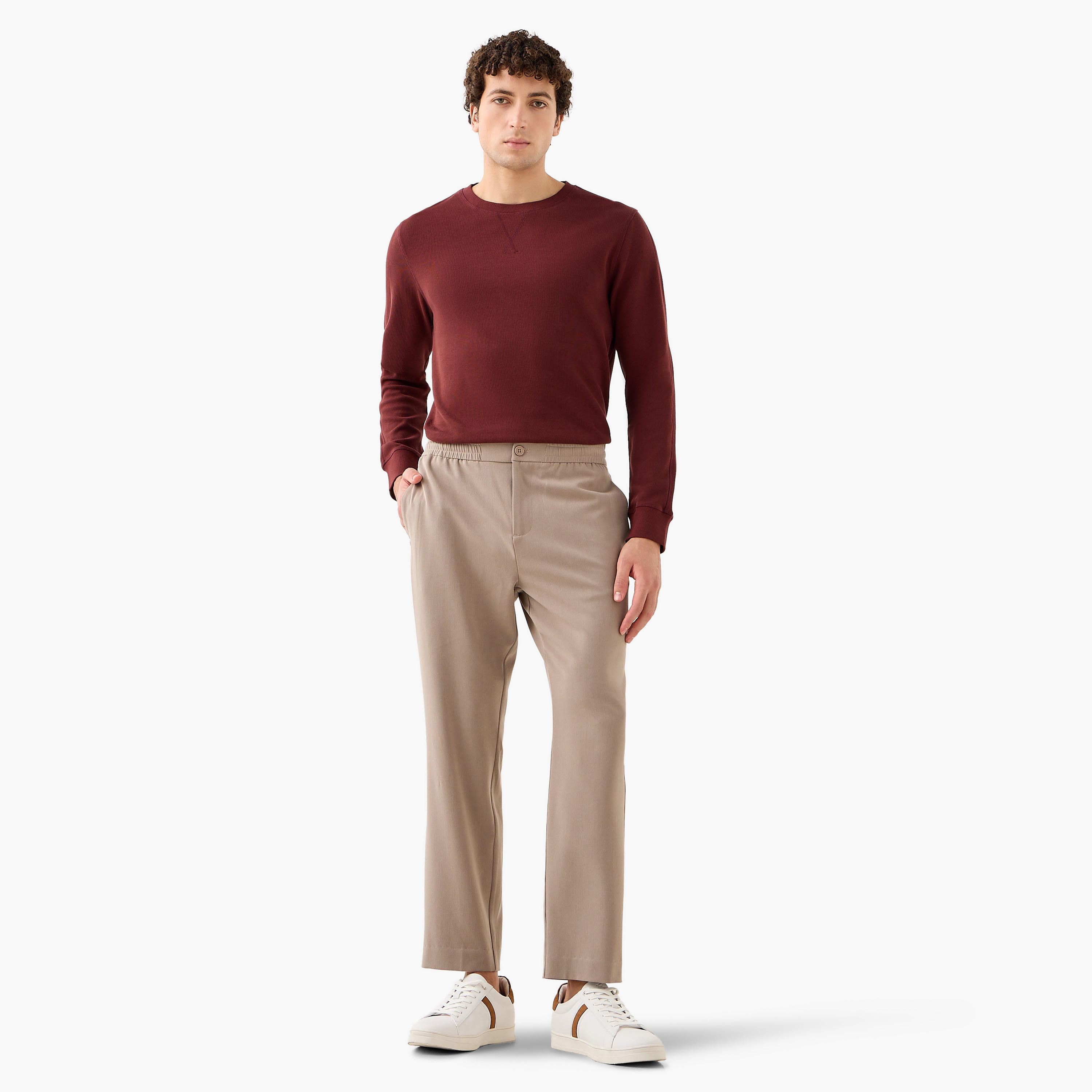 Fine Ribbed Sweatshirt-men-winterwear-hoodiesandsweatshirts-image-2