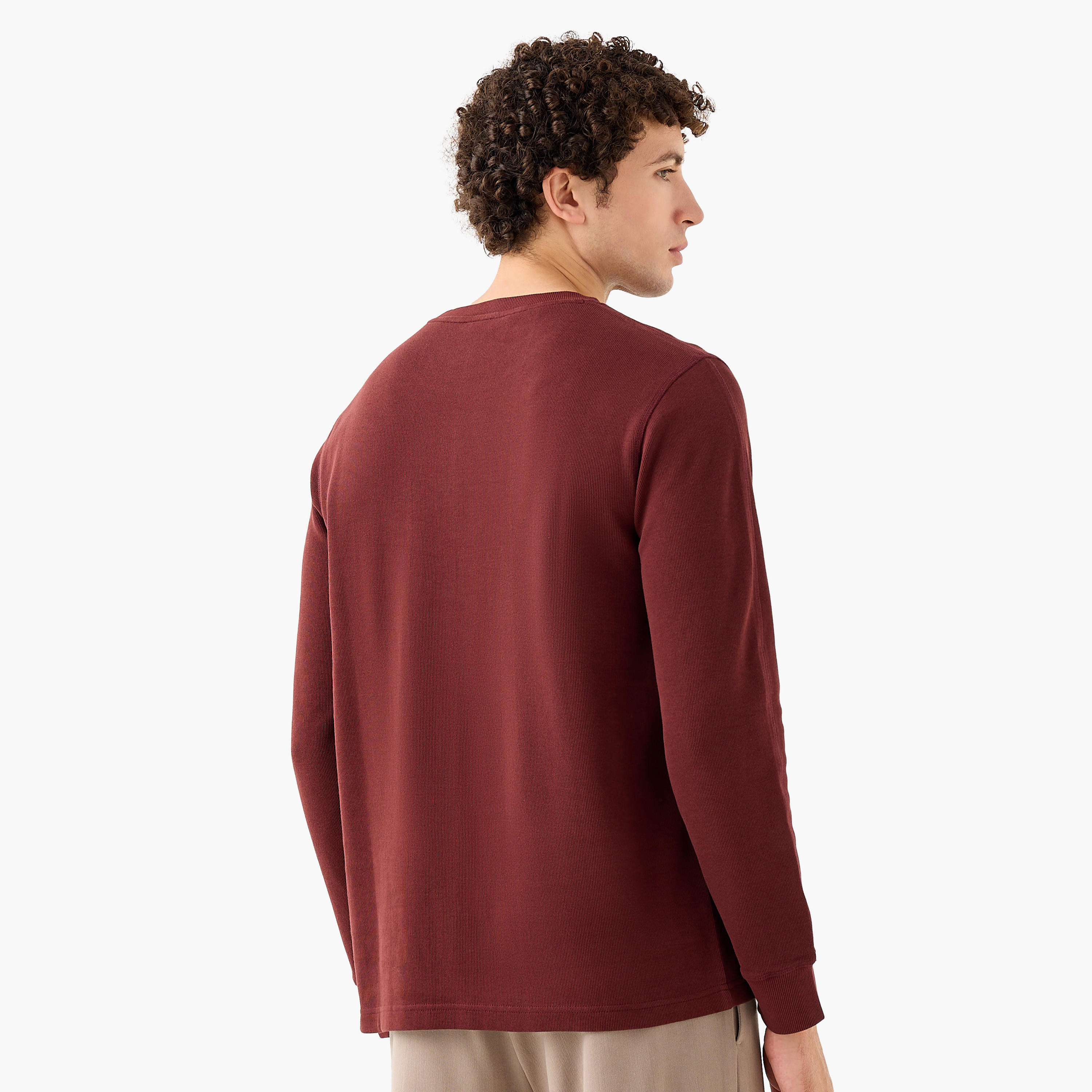 Fine Ribbed Sweatshirt-men-winterwear-hoodiesandsweatshirts-image-3
