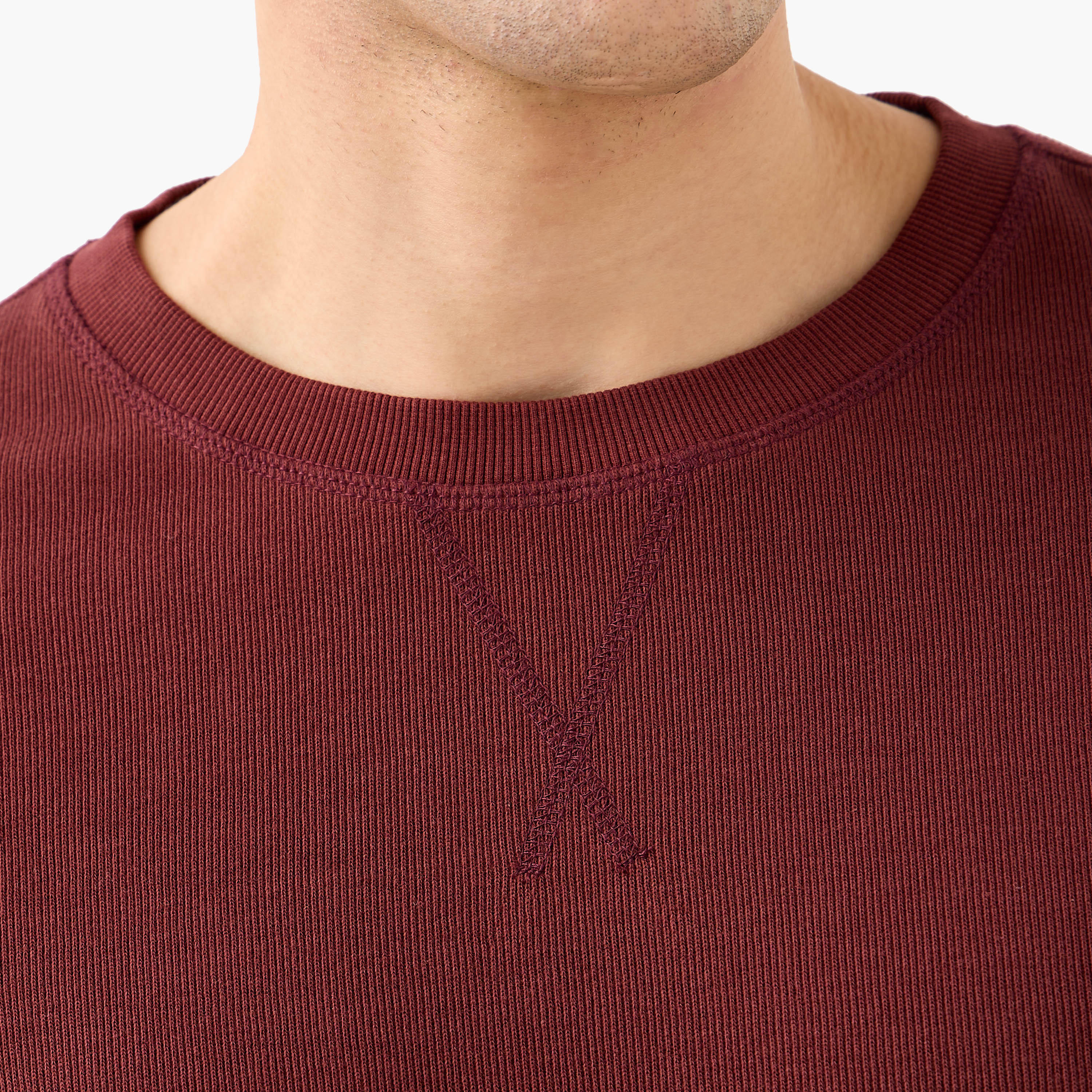 Fine Ribbed Sweatshirt-men-winterwear-hoodiesandsweatshirts-image-5