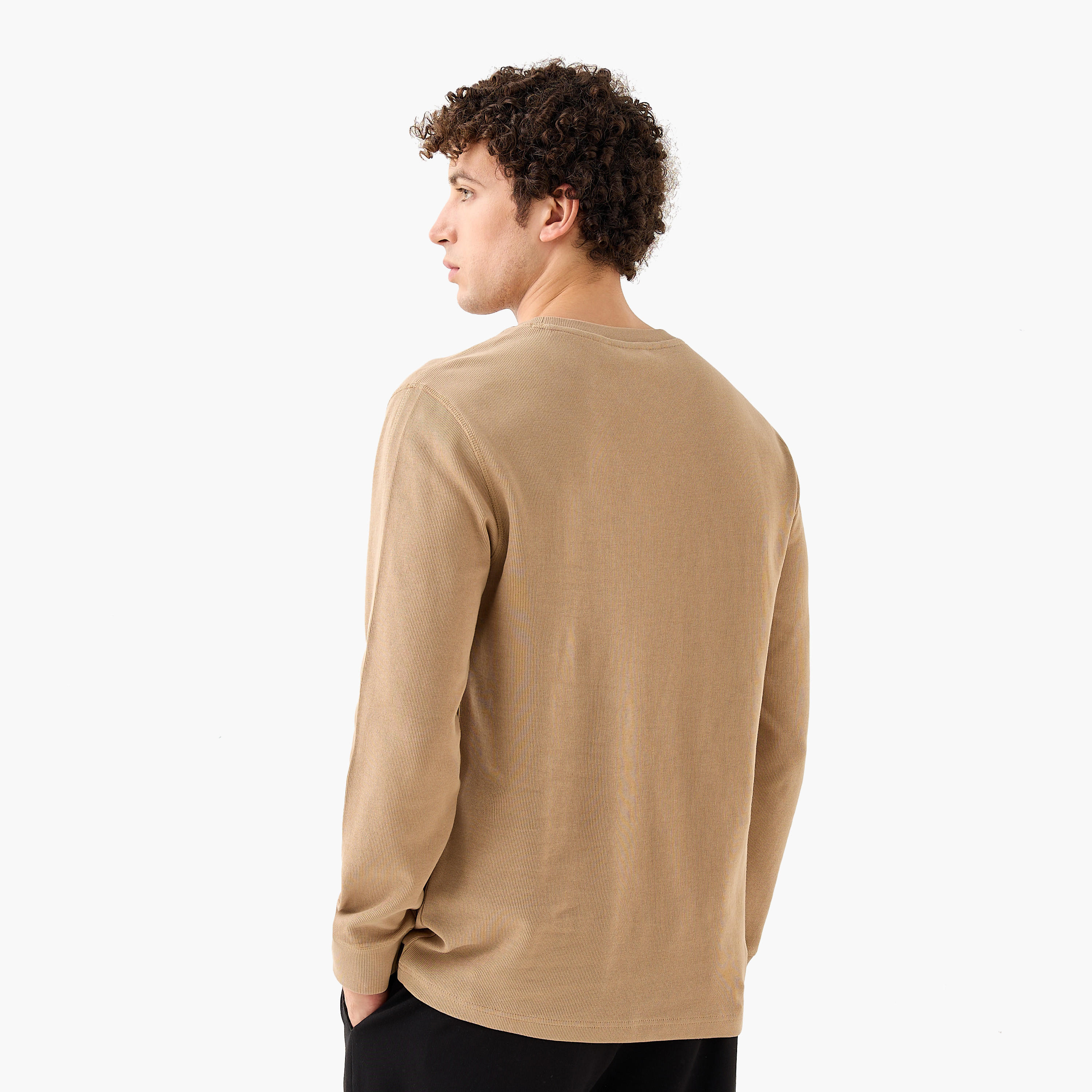 Fine Ribbed Sweatshirt-men-winterwear-hoodiesandsweatshirts-image-4