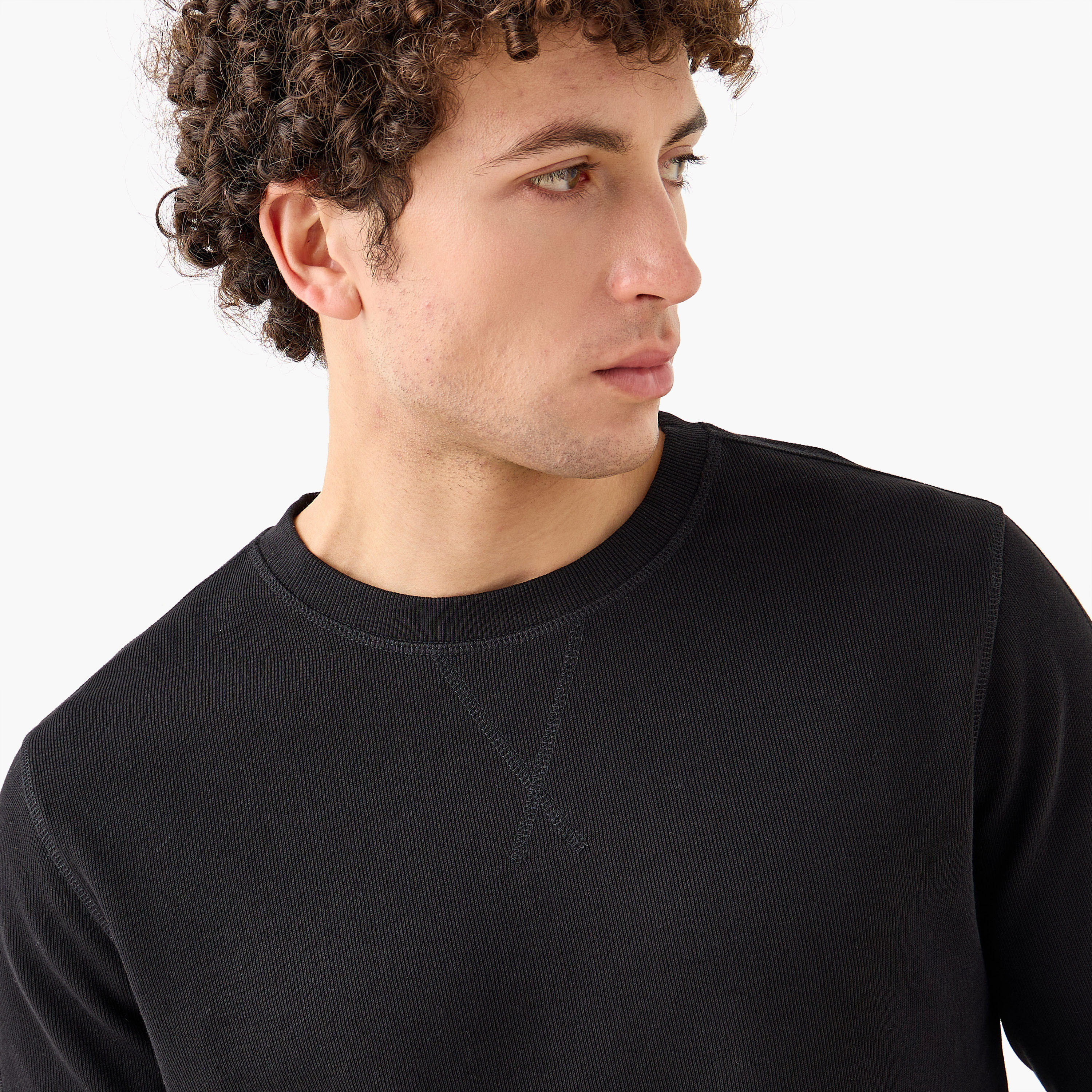 Fine Ribbed Sweatshirt-men-winterwear-hoodiesandsweatshirts-image-4