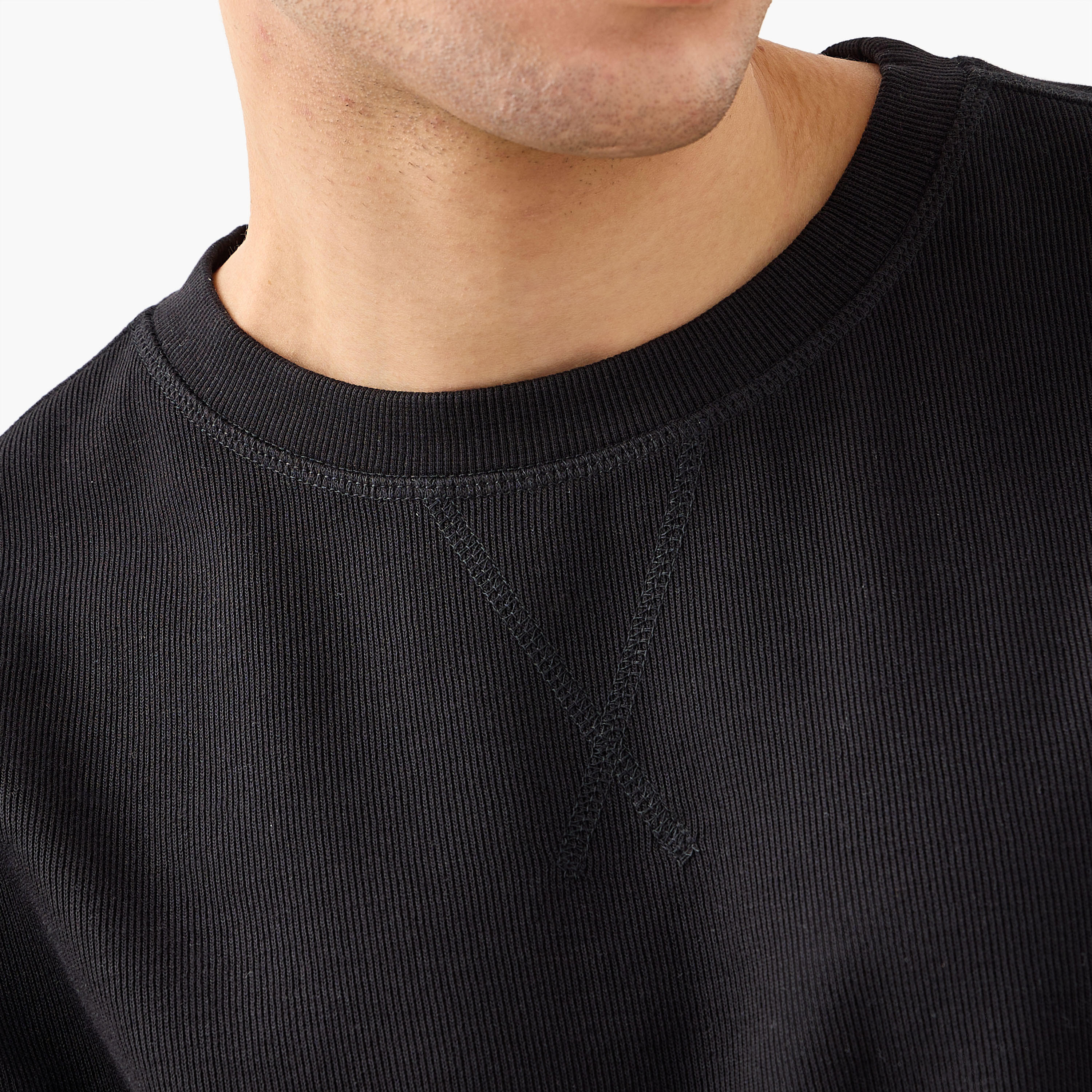 Fine Ribbed Sweatshirt-men-winterwear-hoodiesandsweatshirts-image-5