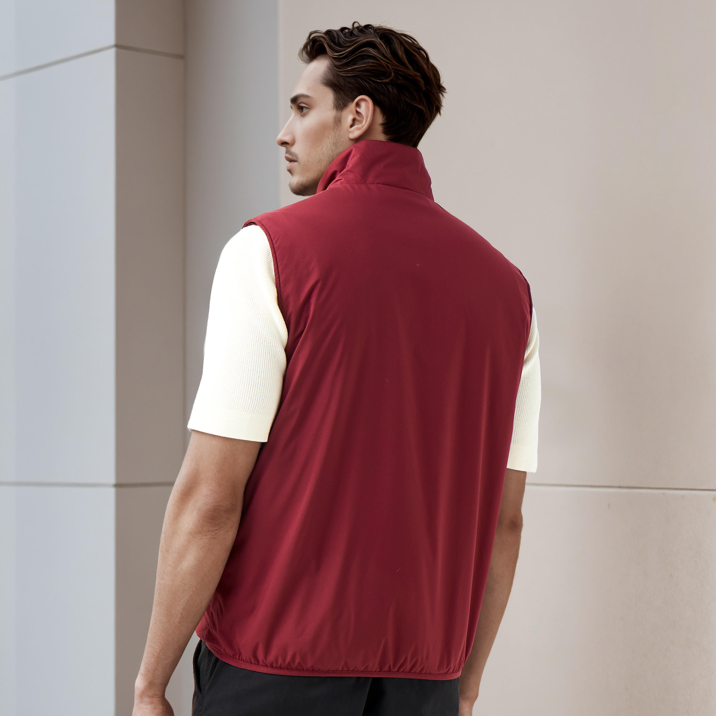 جاكيت جيليه رجالي بياقة عالية وقصة عادية-men-clothing-jacketsandblazers-jackets-image-3