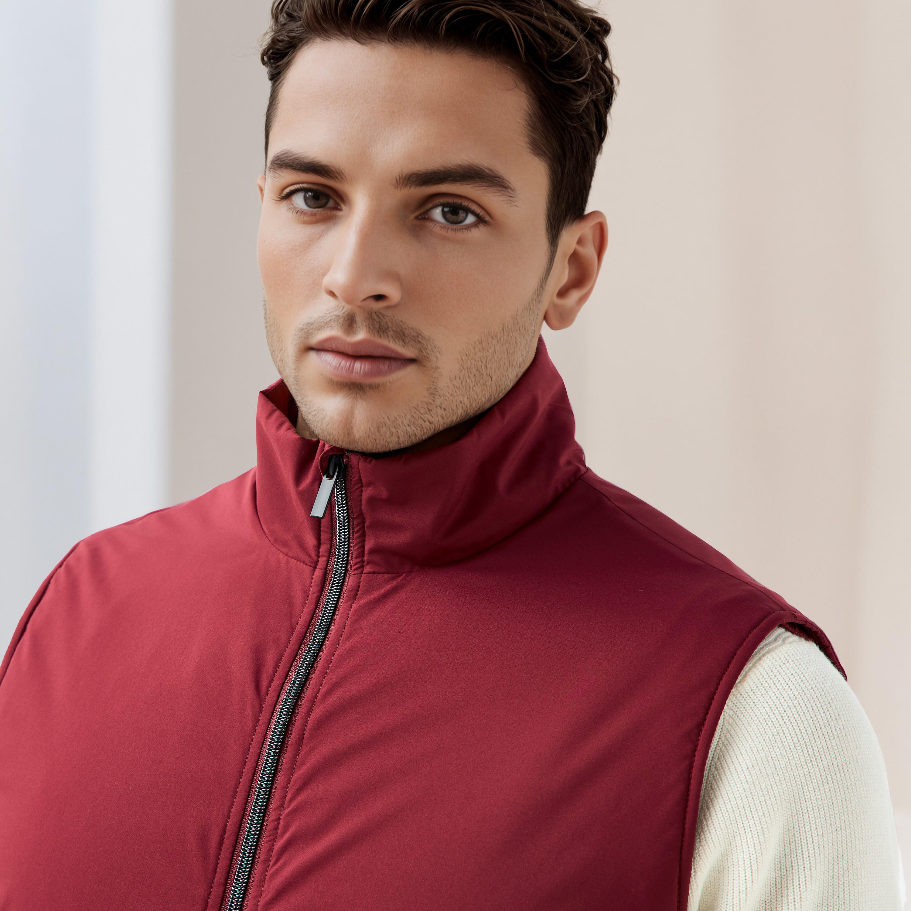 Men Regular Fit High Neck Gilet-men-clothing-jacketsandblazers-jackets-image-5