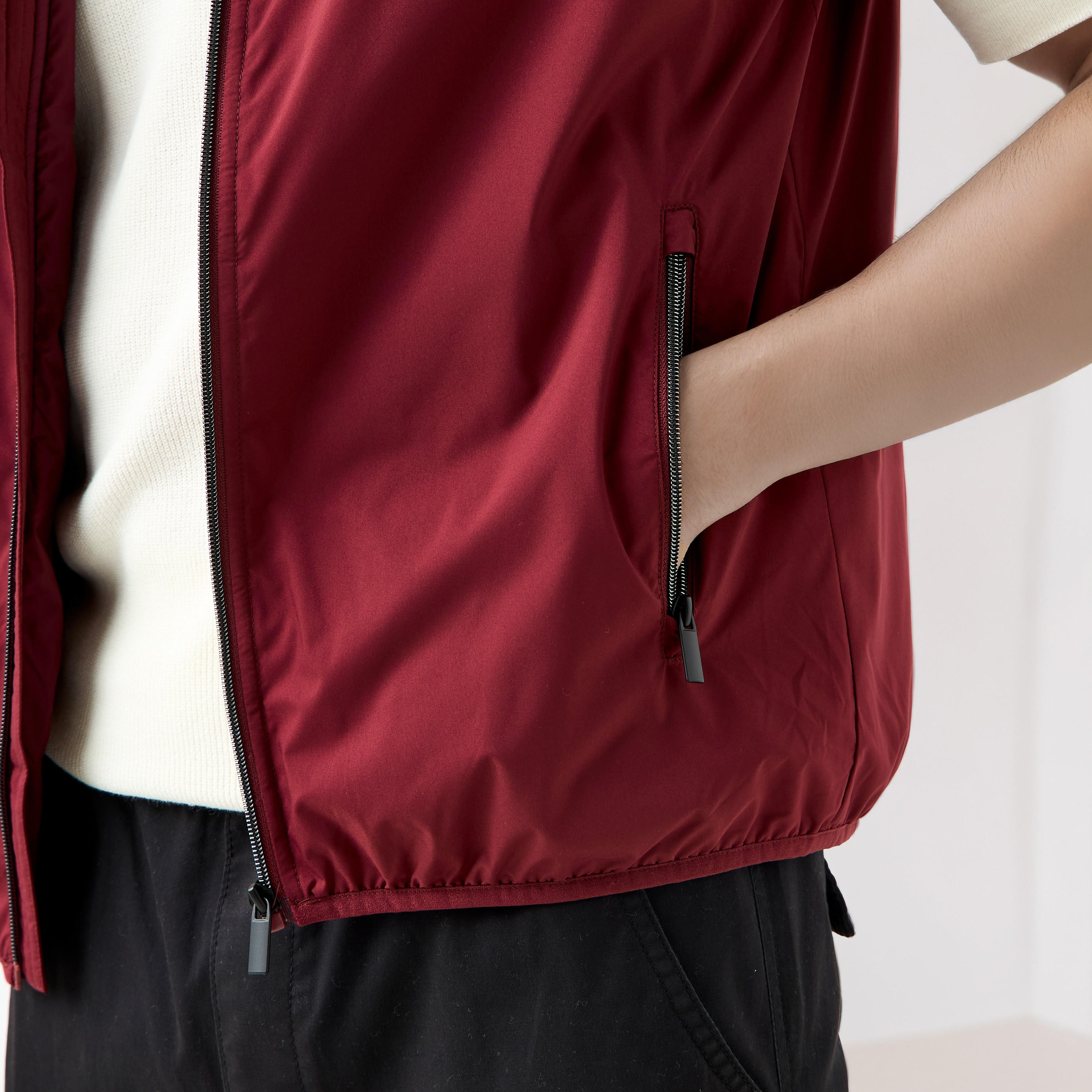 جاكيت جيليه رجالي بياقة عالية وقصة عادية-men-clothing-jacketsandblazers-jackets-image-7