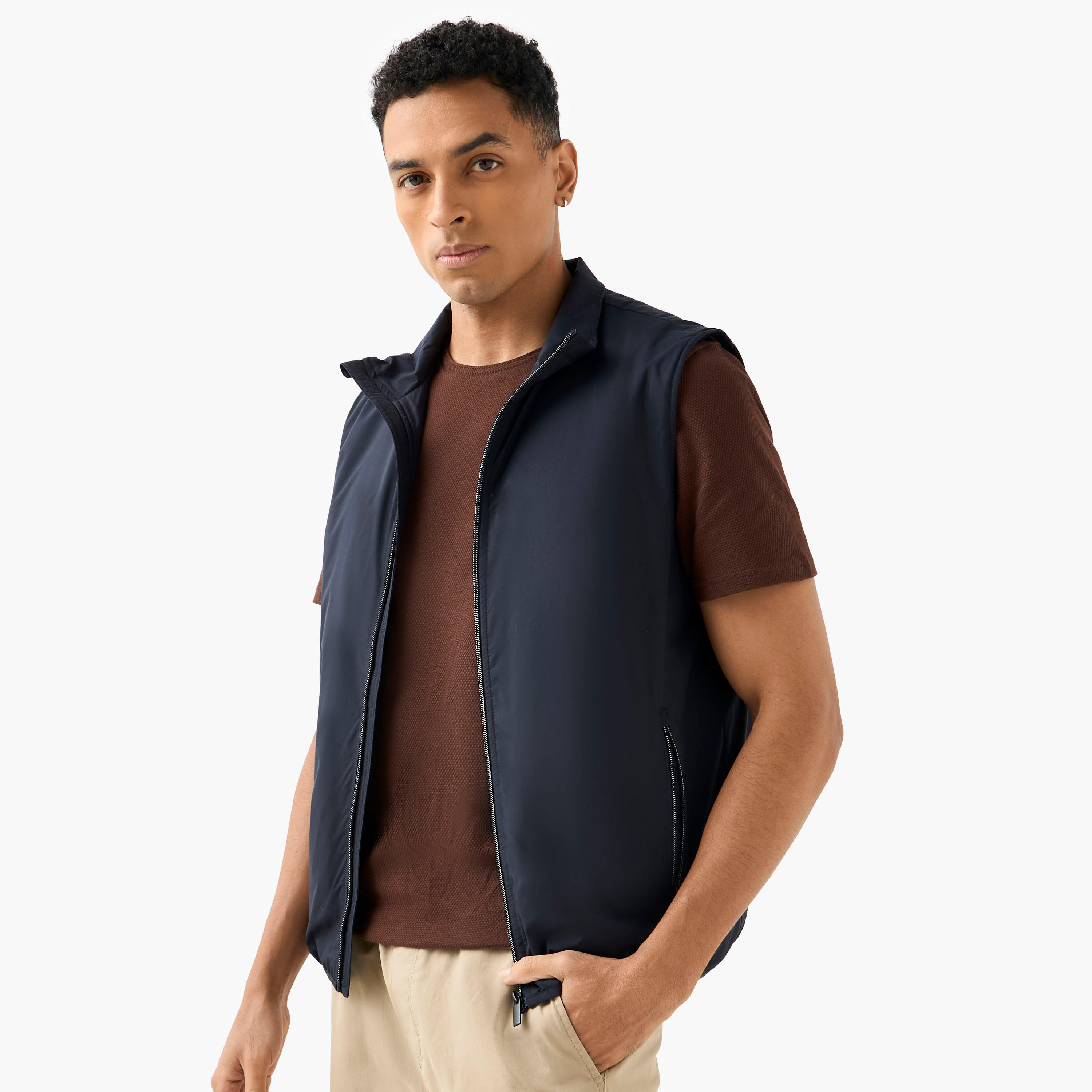 Men Regular Fit High Neck Gilet-men-clothing-jacketsandblazers-jackets-image-6