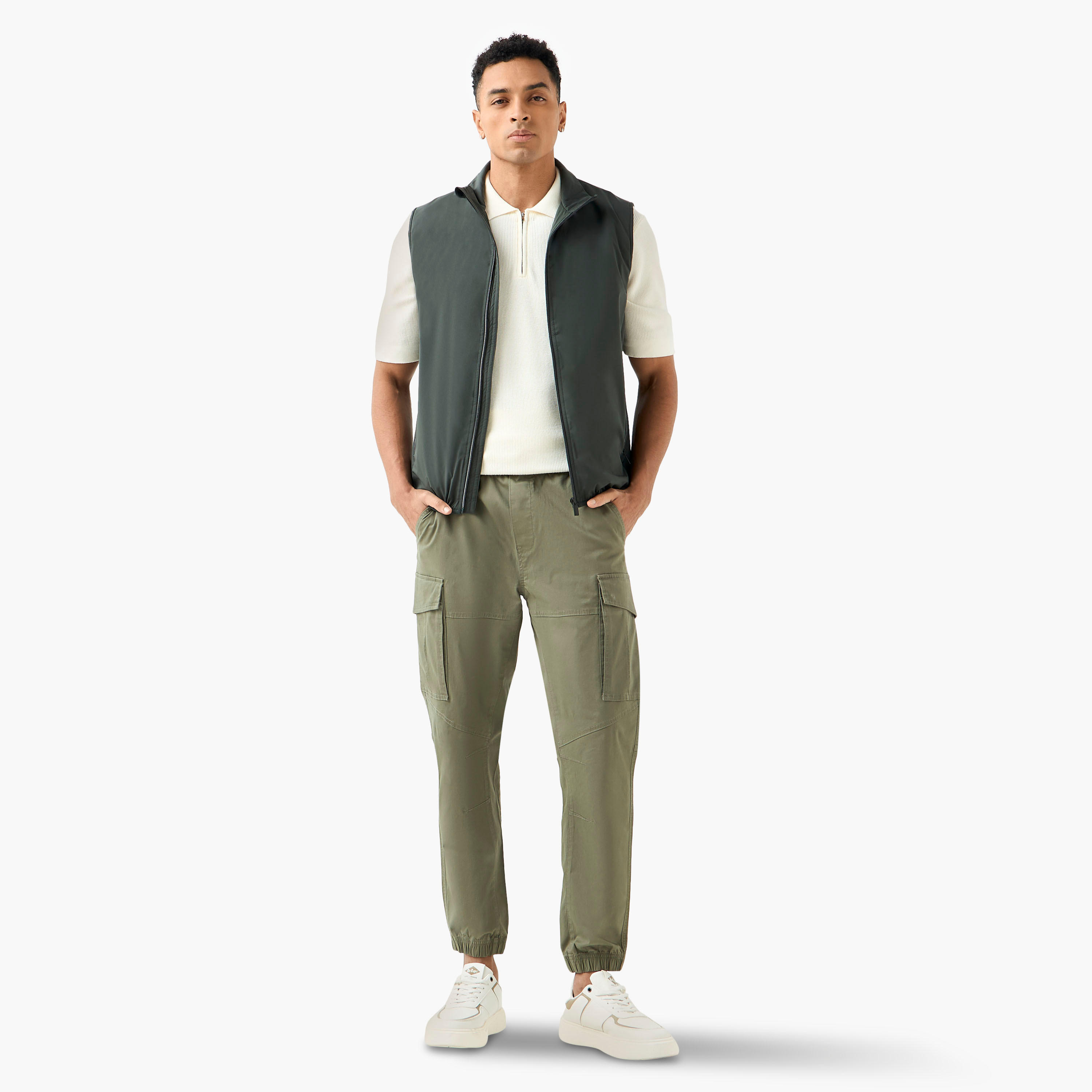 جاكيت جيليه رجالي بياقة عالية وقصة عادية-men-clothing-jacketsandblazers-jackets-image-5
