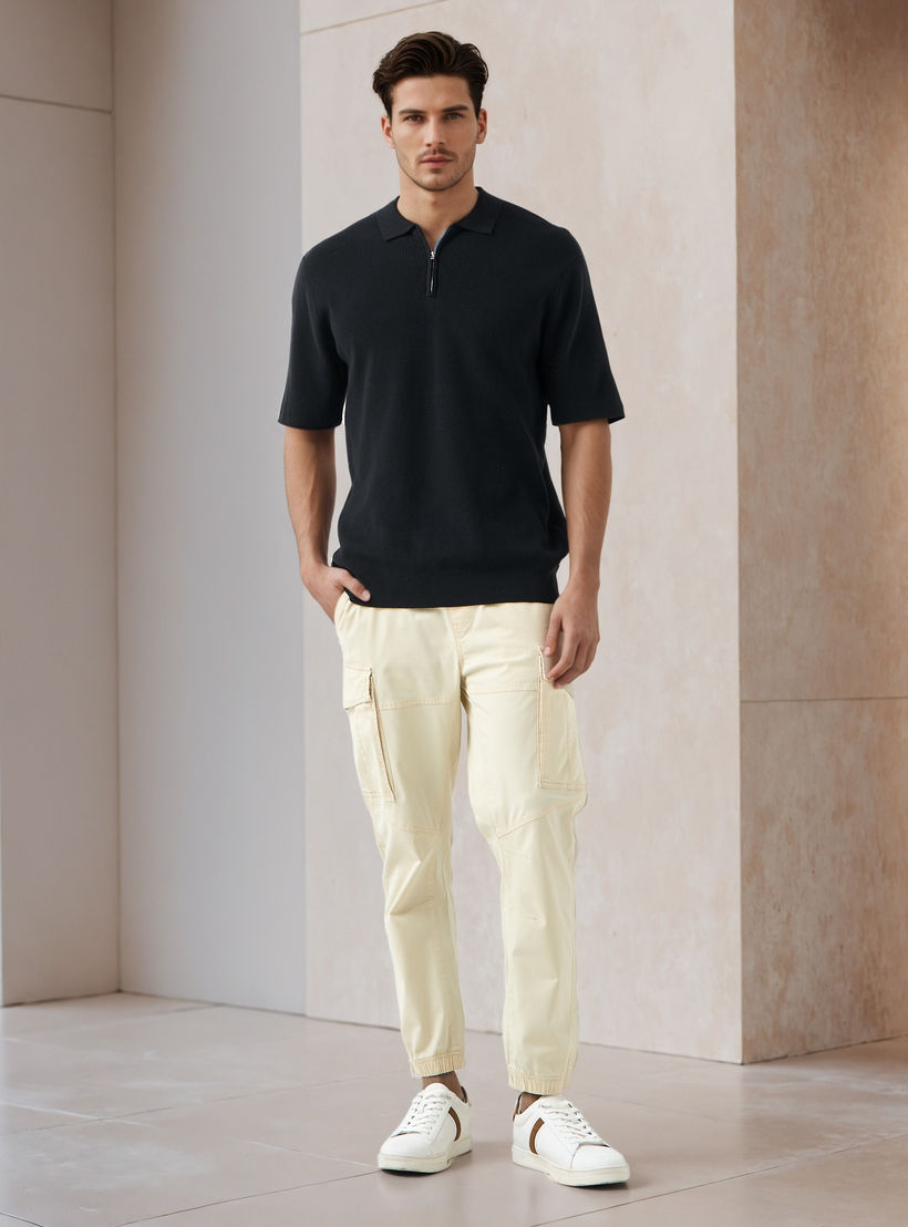 Men Slim Fit Cargo Flexi Waist Joggers-men-clothing-bottoms-joggers-image-2