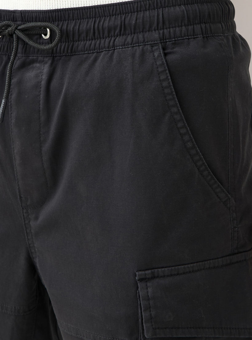 Men Slim Fit Cargo Flexi Waist Joggers-men-clothing-bottoms-joggers-image-4