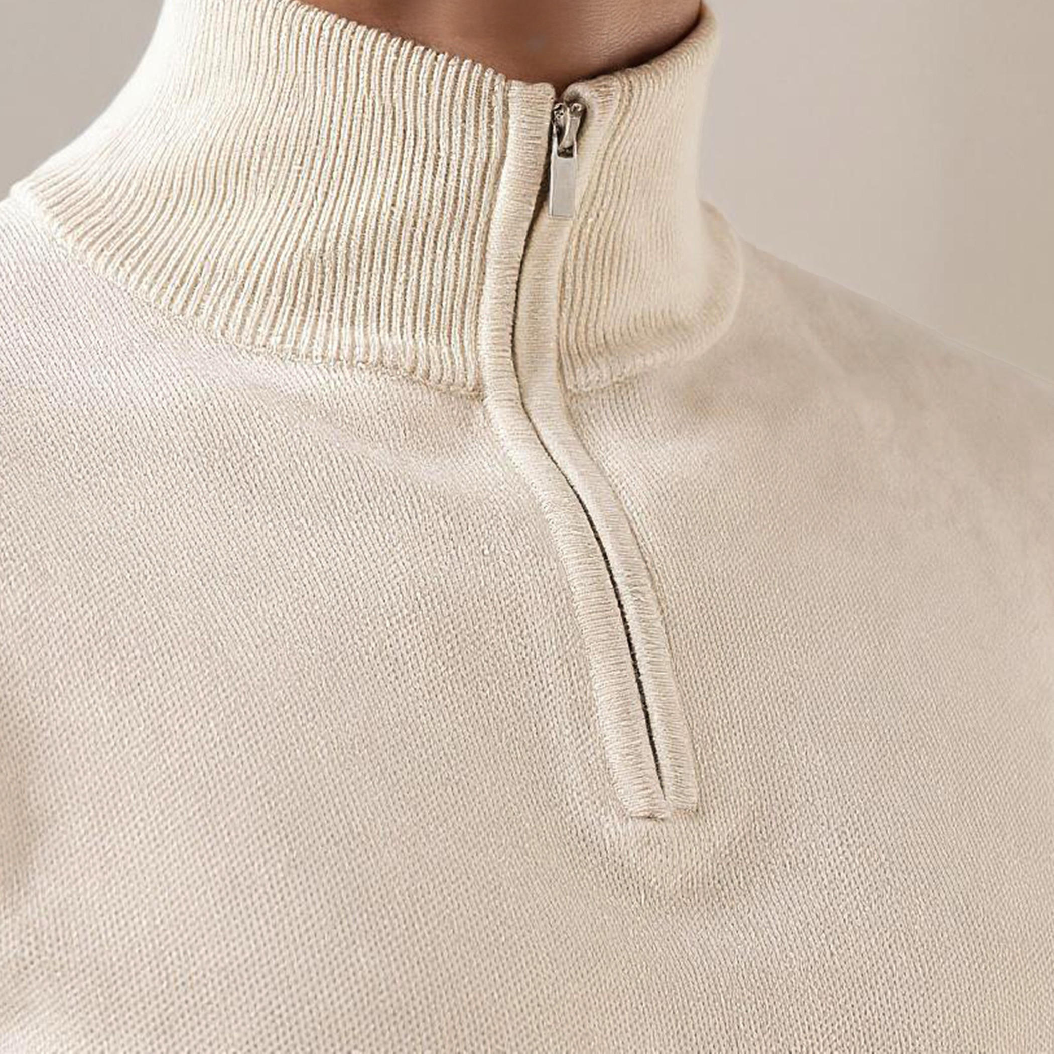 كنزة بارزة الملمس بياقة عالية-men-clothing-sweatersandpullovers-image-5