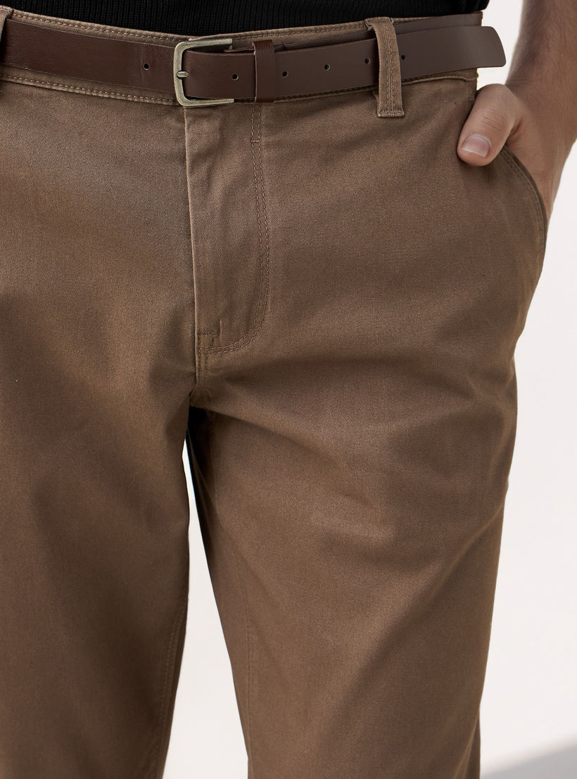بنطلون تشينو بقصّة سليم وجيوب وحزام-men-clothing-bottoms-trousersandchinos-chinos-image-4