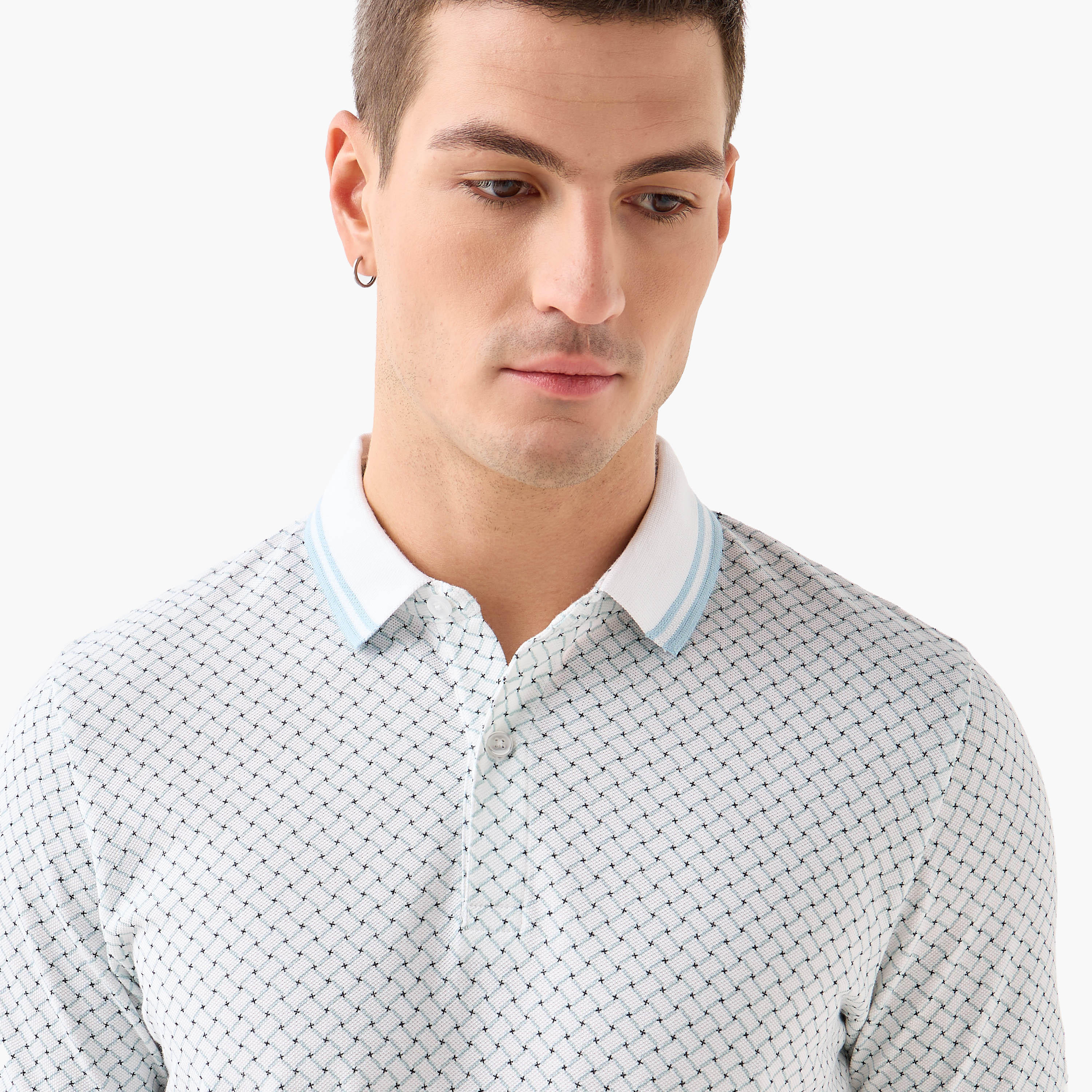 تيشيرت بولو بقصّة عادية وطبعات-men-clothing-tshirtsandpolos-polos-image-2