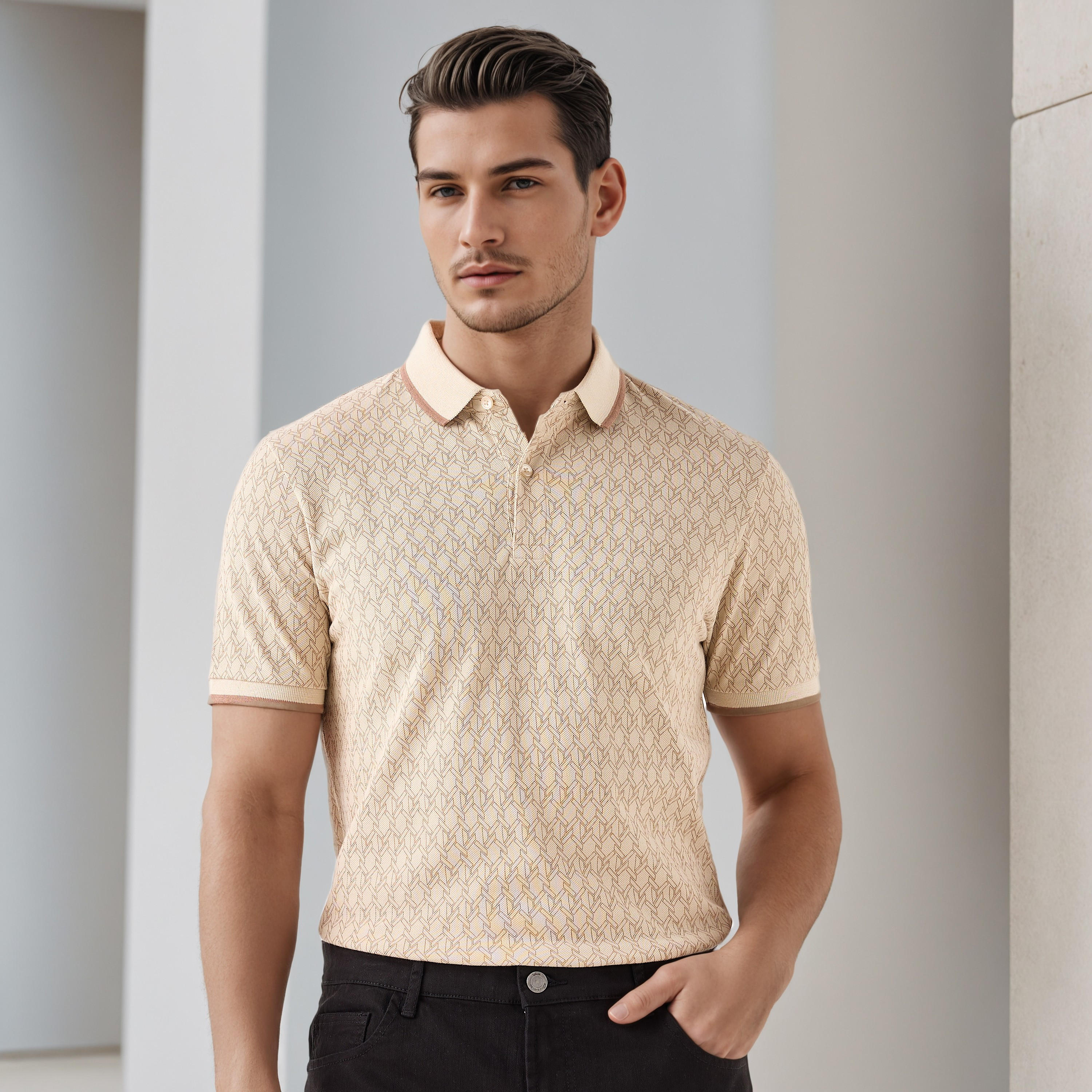 Printed Regular Fit Polo T-shirt-men-clothing-tshirtsandpolos-polos-image-1