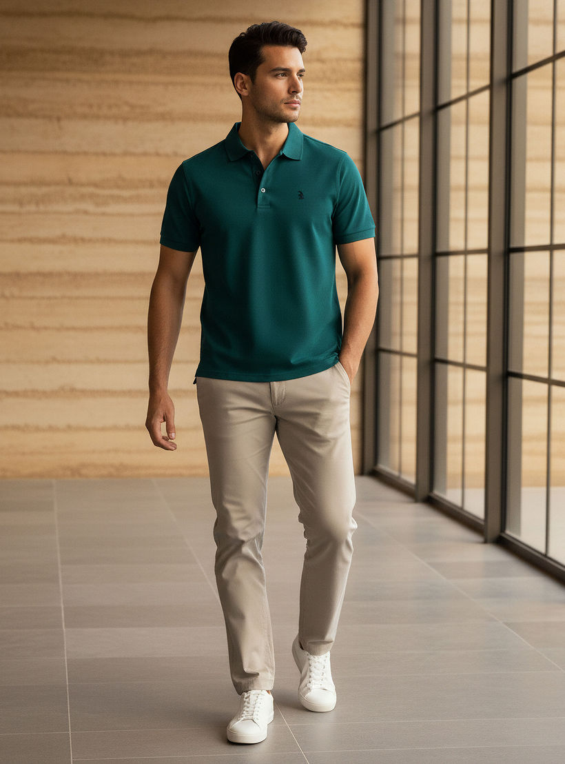 Emperor Men Short Sleeves Polo T-shirt-men-clothing-tshirtsandpolos-polos-image-2