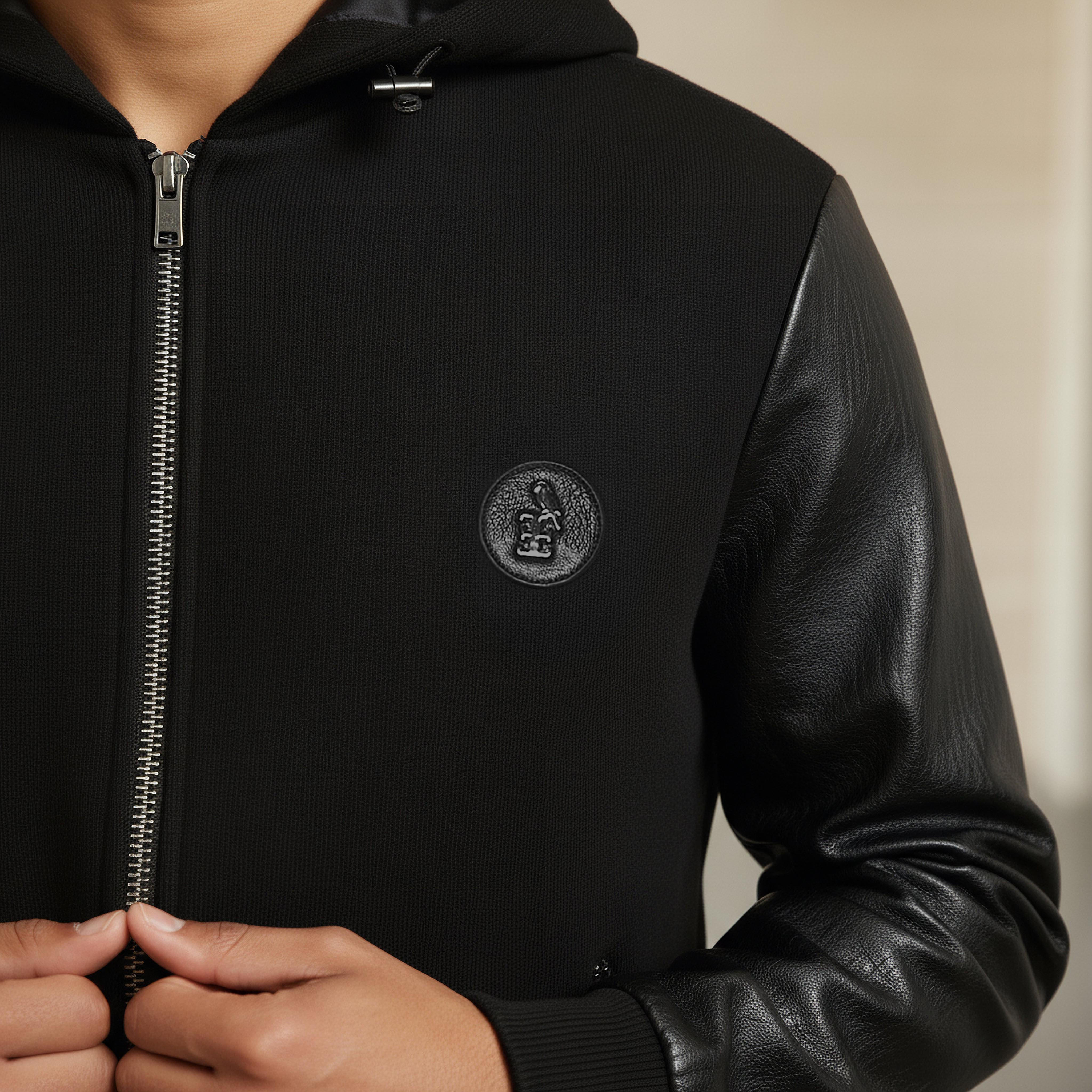 Emperor Men Hooded Biker Jacket-men-clothing-jacketsandblazers-jackets-image-4