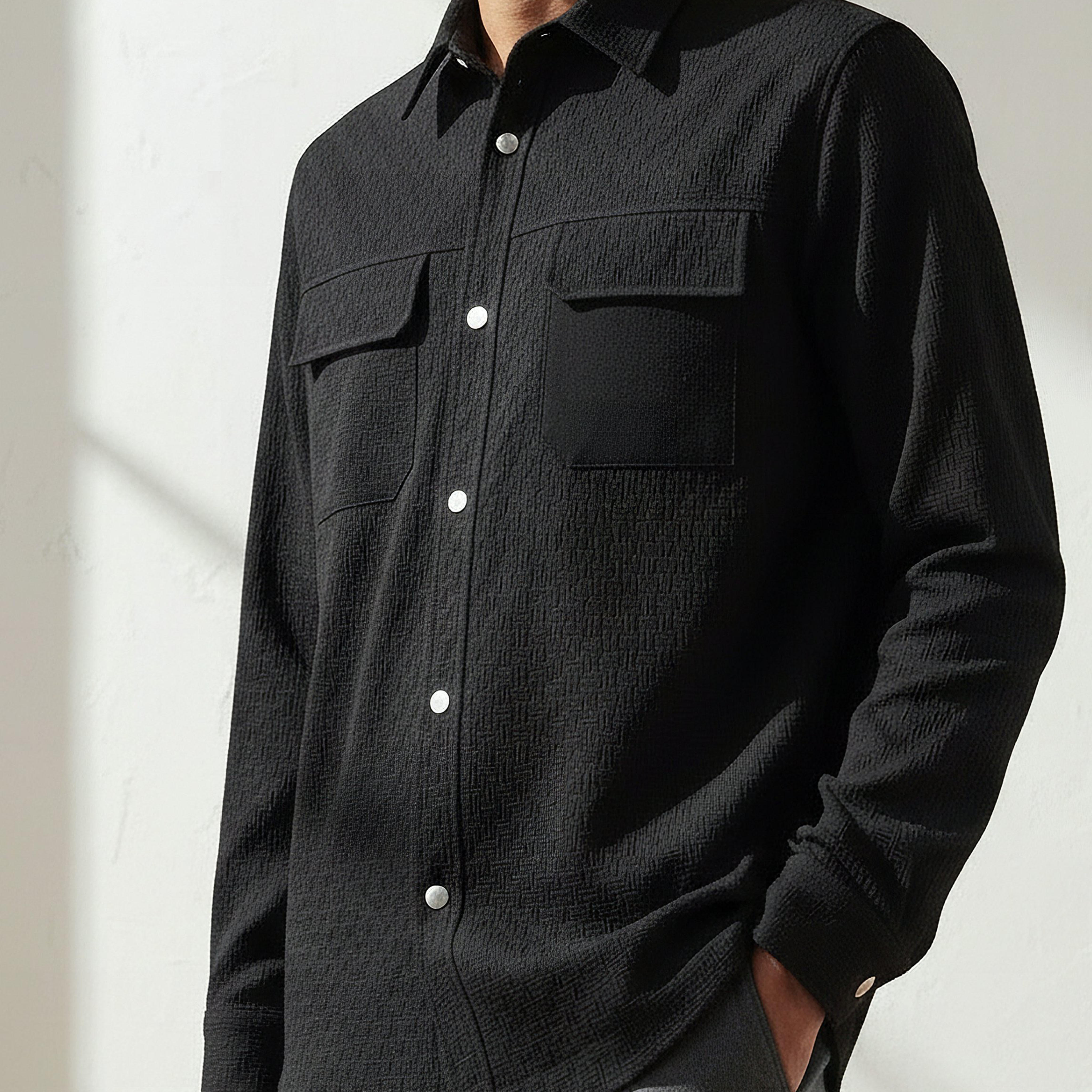 شاكيت بارز الملمس بقصّة عادية للرجال من إمبرور-men-clothing-jacketsandblazers-jackets-image-2
