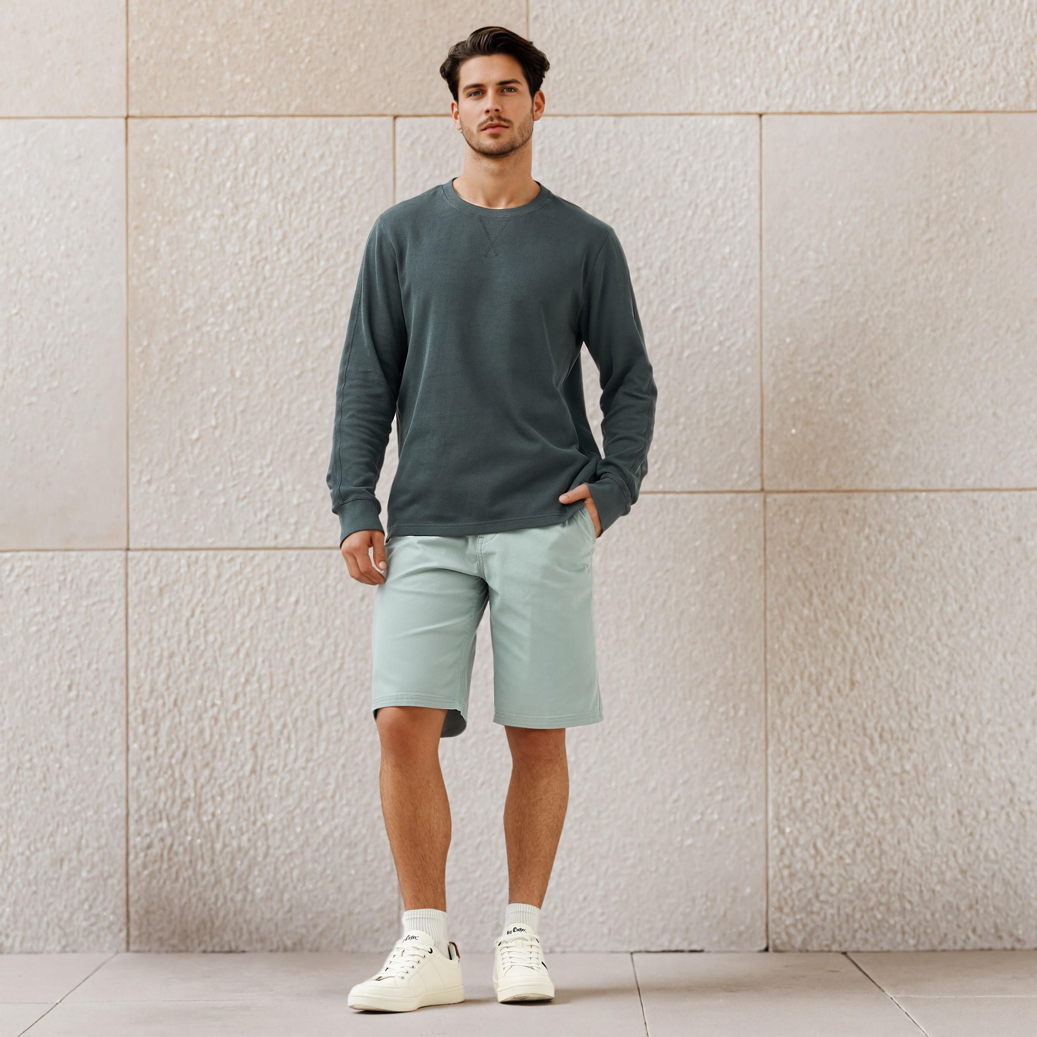 Regular Fit Shorts-men-clothing-bottoms-shorts-image-2