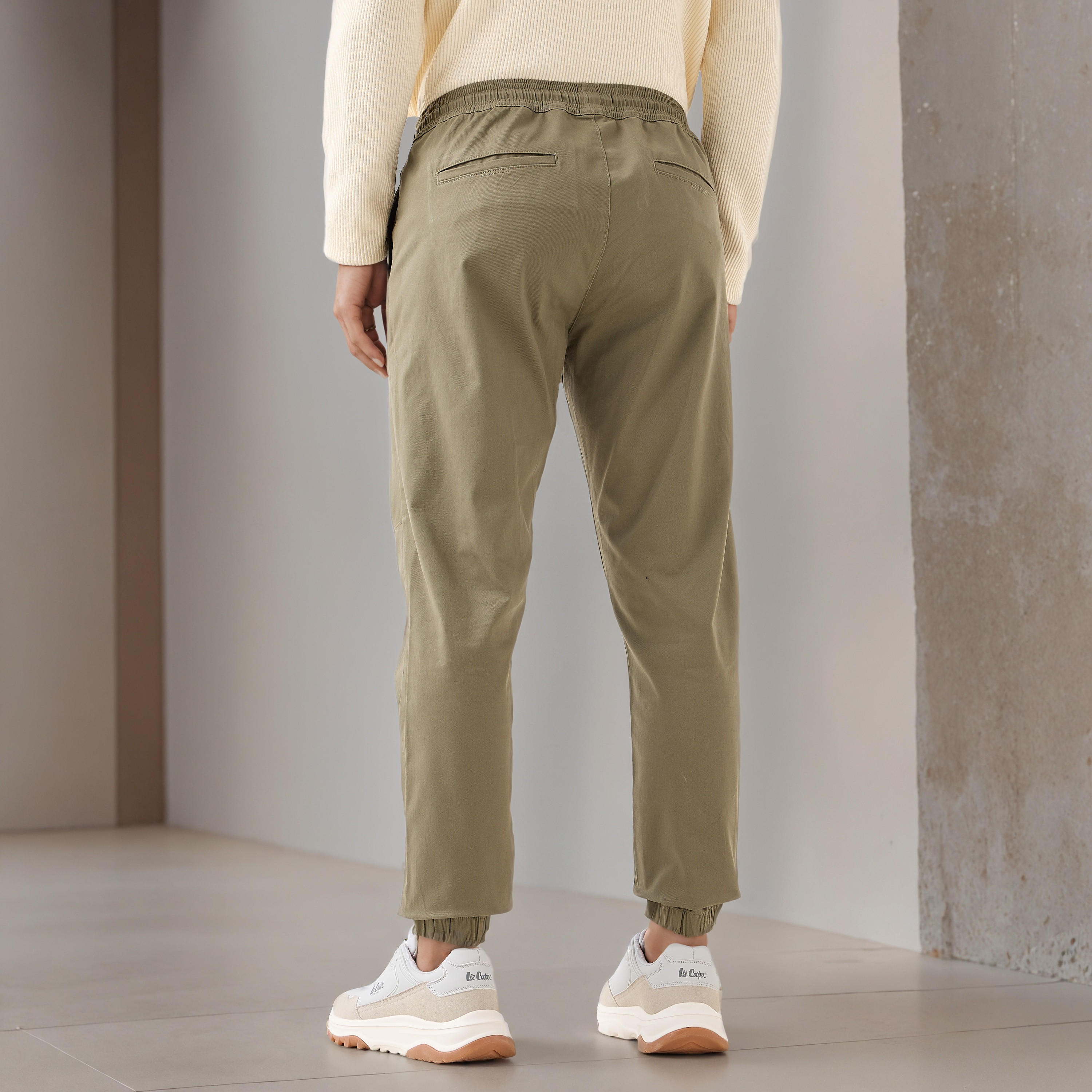 Drawstring Waist Flexi Waist Joggers-men-clothing-bottoms-joggers-image-3