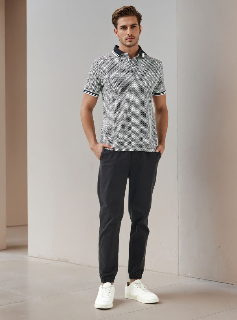 Men Slim Fit Flexi Waist Joggers-men-clothing-bottoms-joggers-image-2