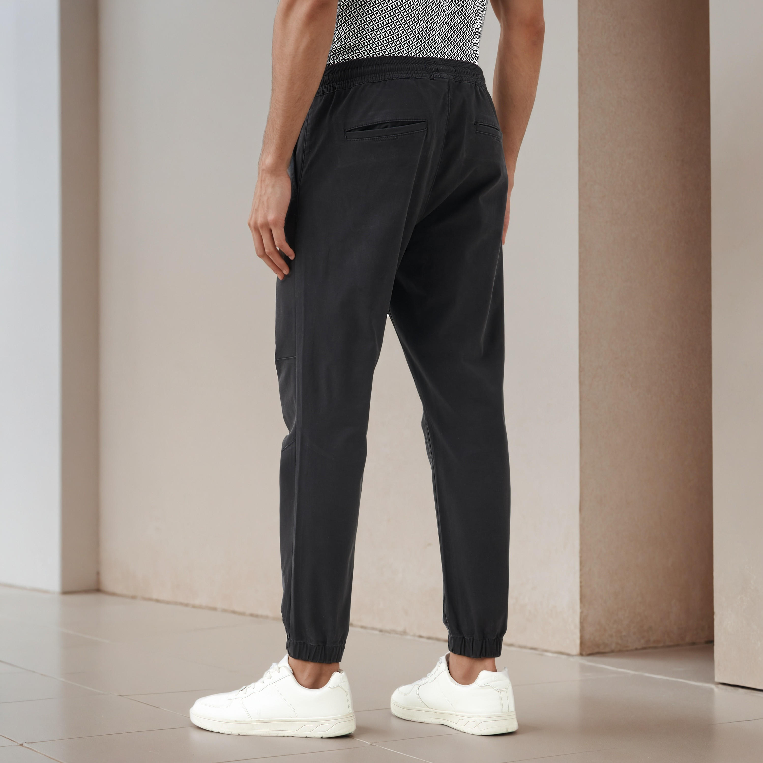 Men Slim Fit Flexi Waist Joggers-men-clothing-bottoms-joggers-image-3