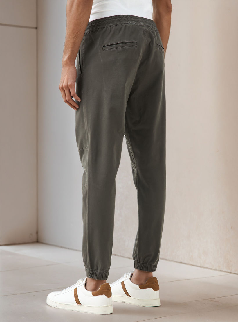Men Slim Fit Flexi Waist Joggers-men-clothing-bottoms-joggers-image-3