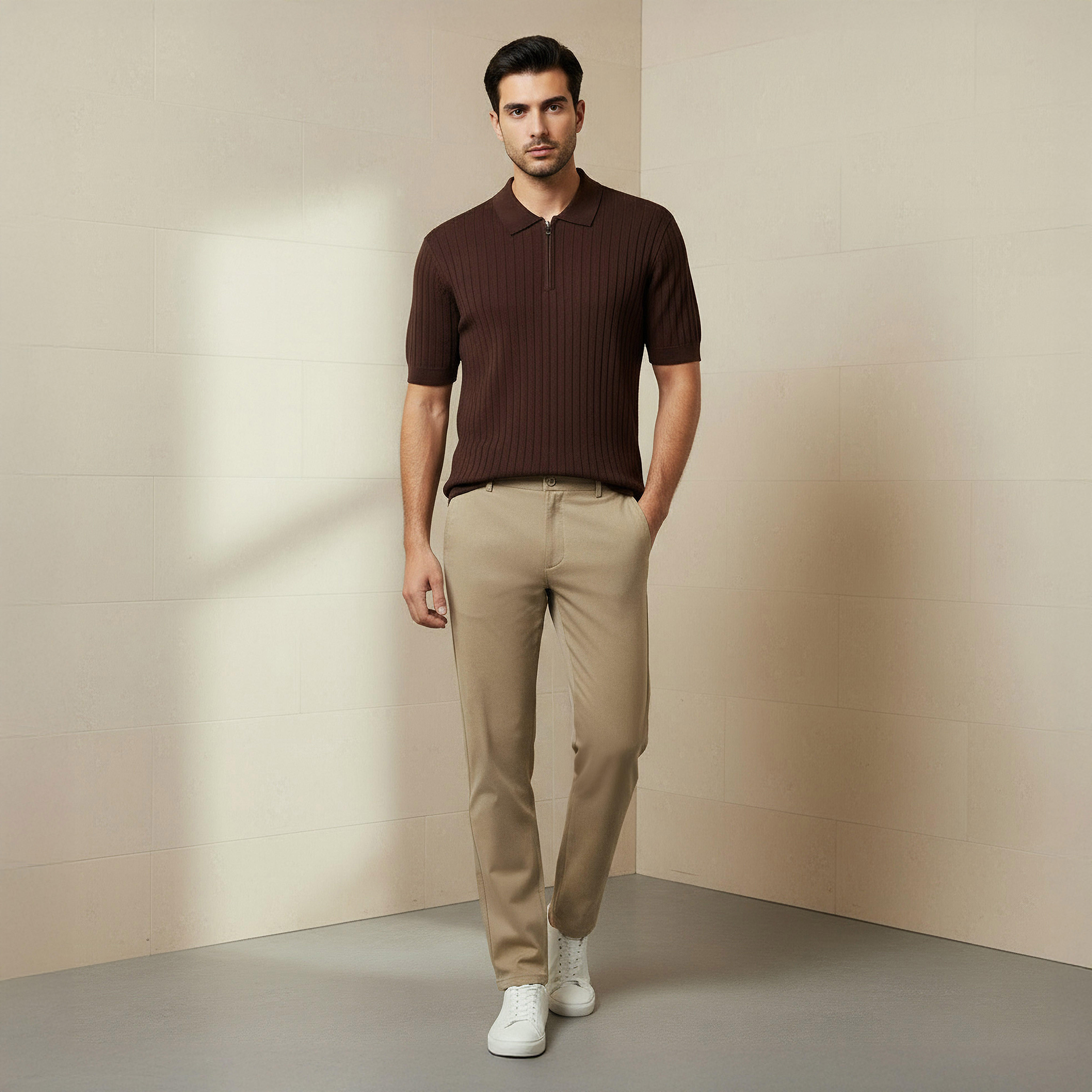Men Regular Fit Trousers-men-clothing-bottoms-trousersandchinos-trousers-image-2