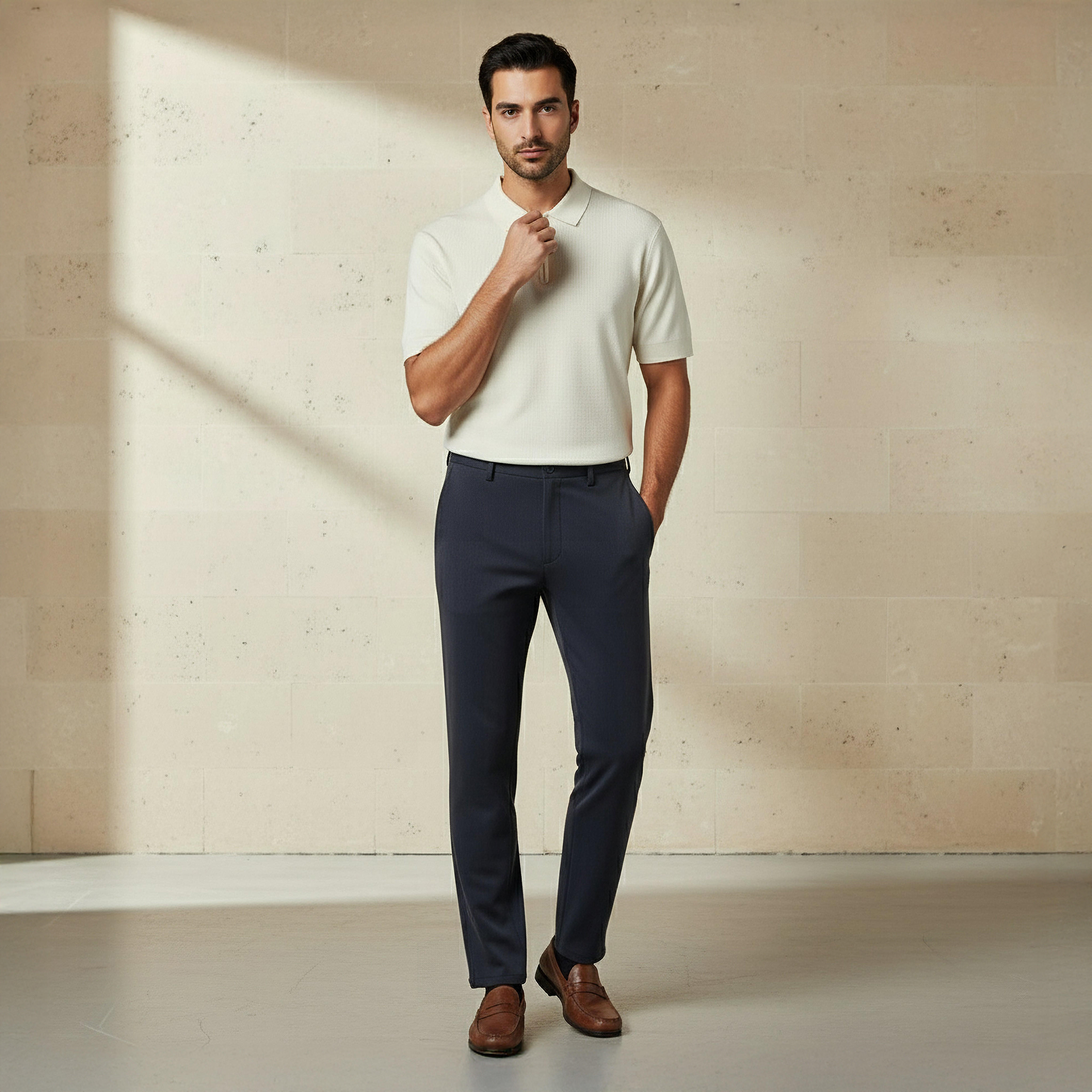 Men Regular Fit Trousers-men-clothing-bottoms-trousersandchinos-trousers-image-2