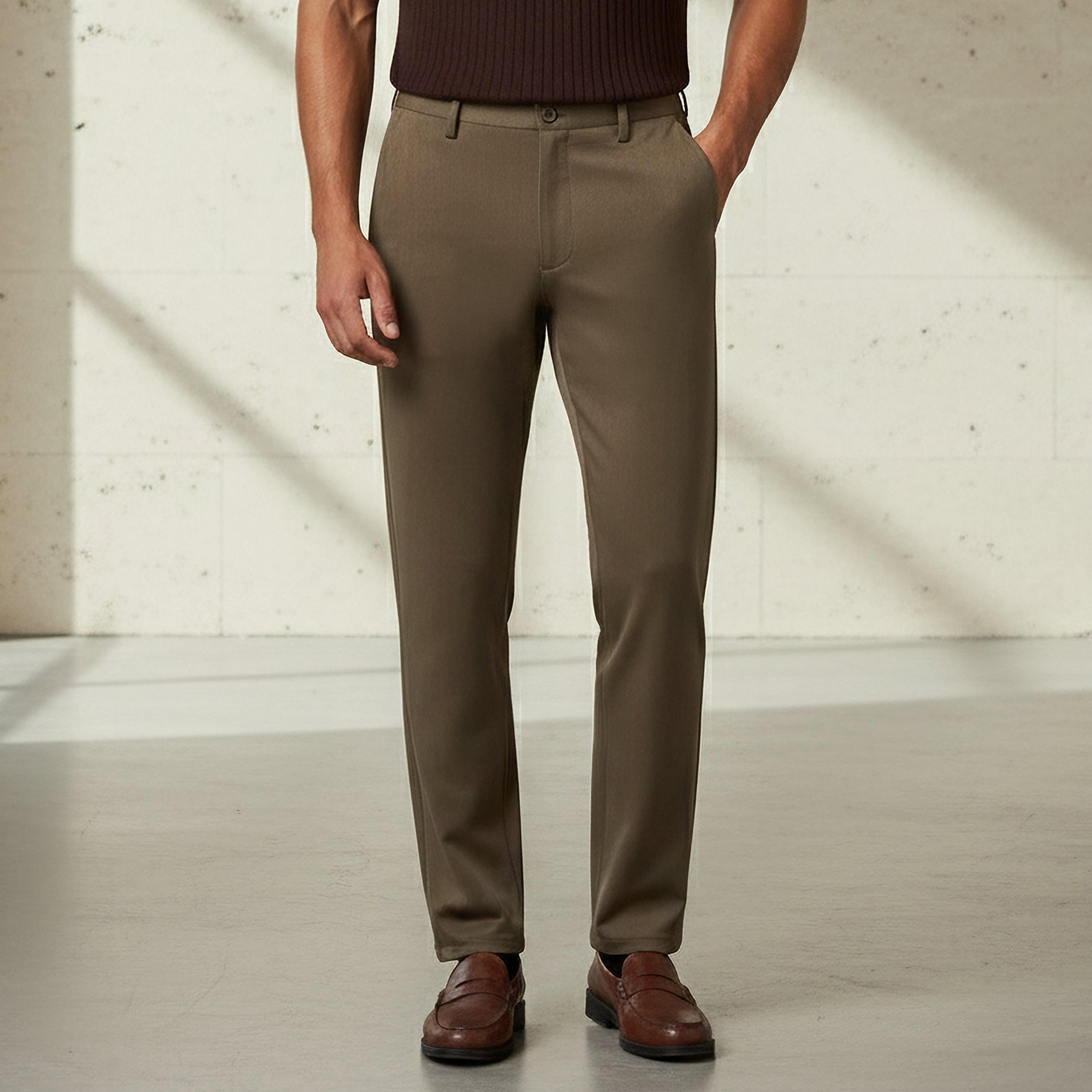 Men Regular Fit Trousers-men-clothing-bottoms-trousersandchinos-trousers-image-1