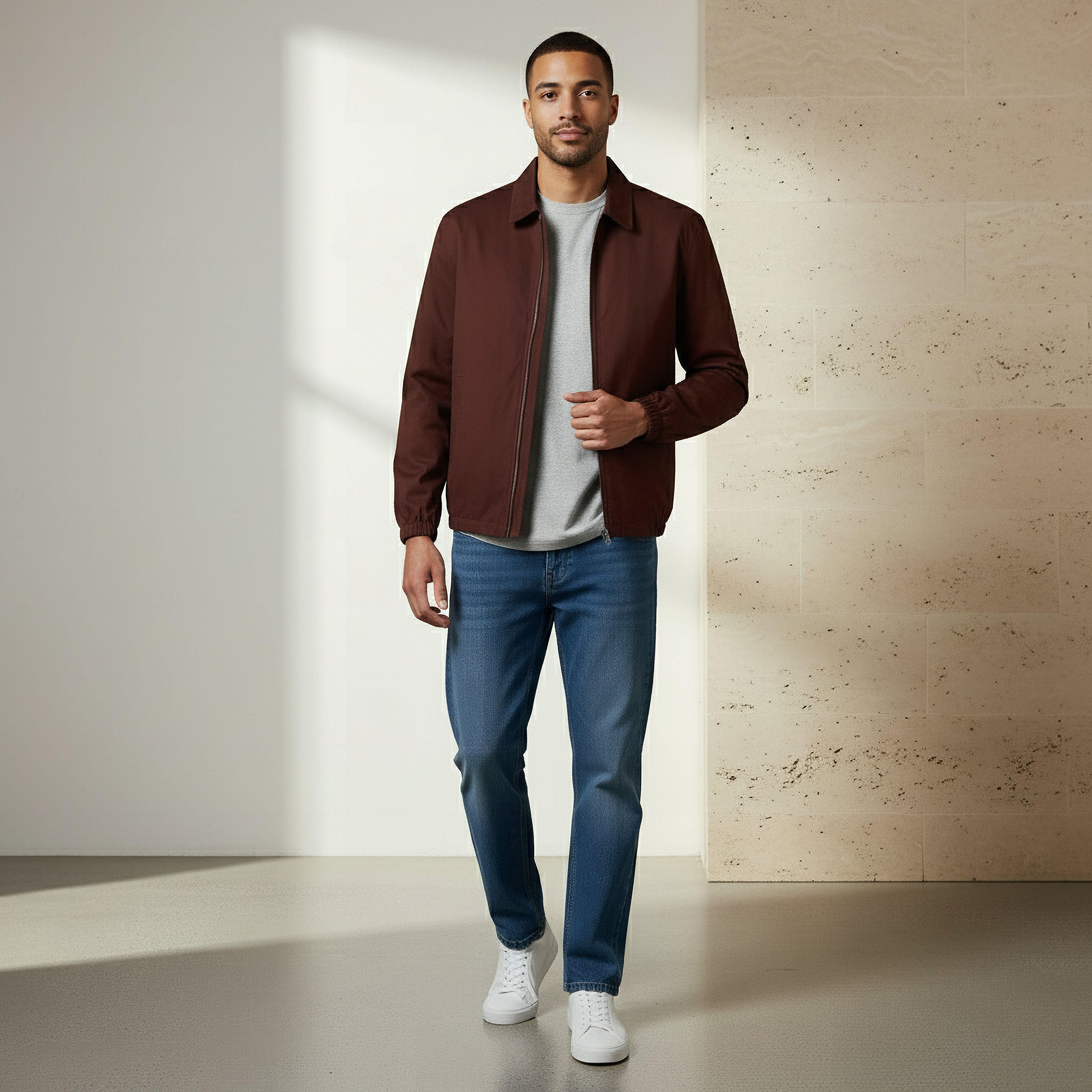 Men Regular Fit Zip Through Jacket-men-clothing-jacketsandblazers-jackets-image-2