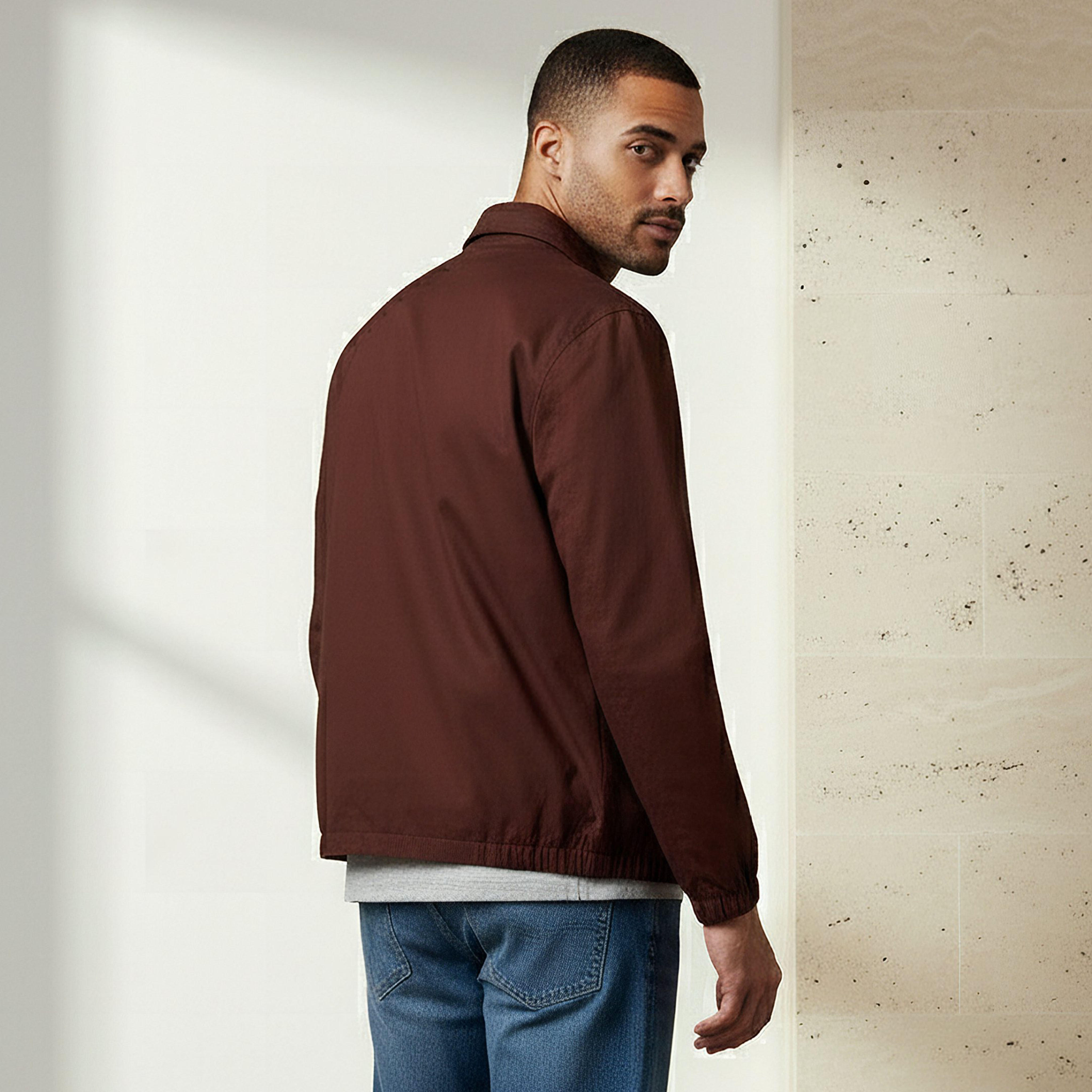 Men Regular Fit Zip Through Jacket-men-clothing-jacketsandblazers-jackets-image-3
