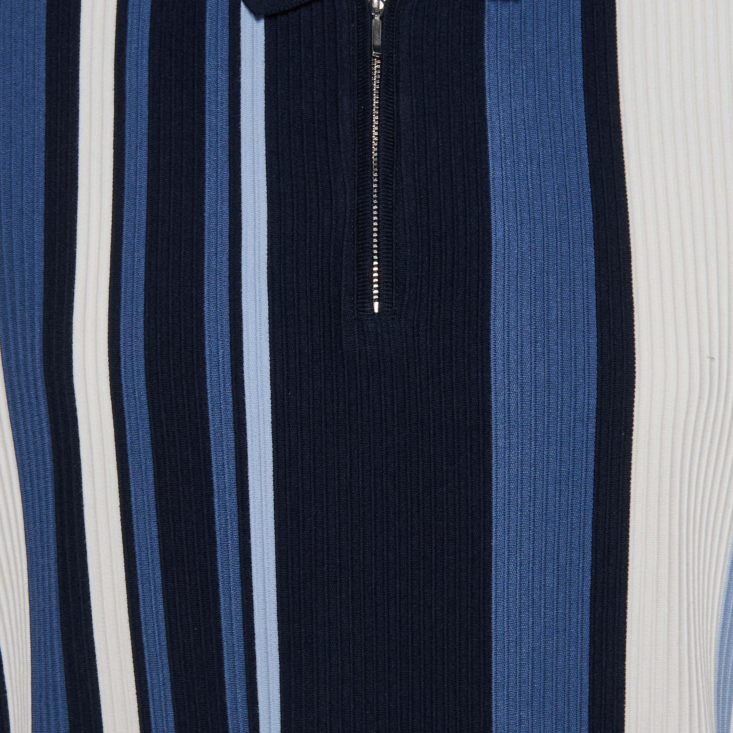 Men Short Sleeves Striped Polo T-shirt-men-clothing-tshirtsandpolos-polos-image-2