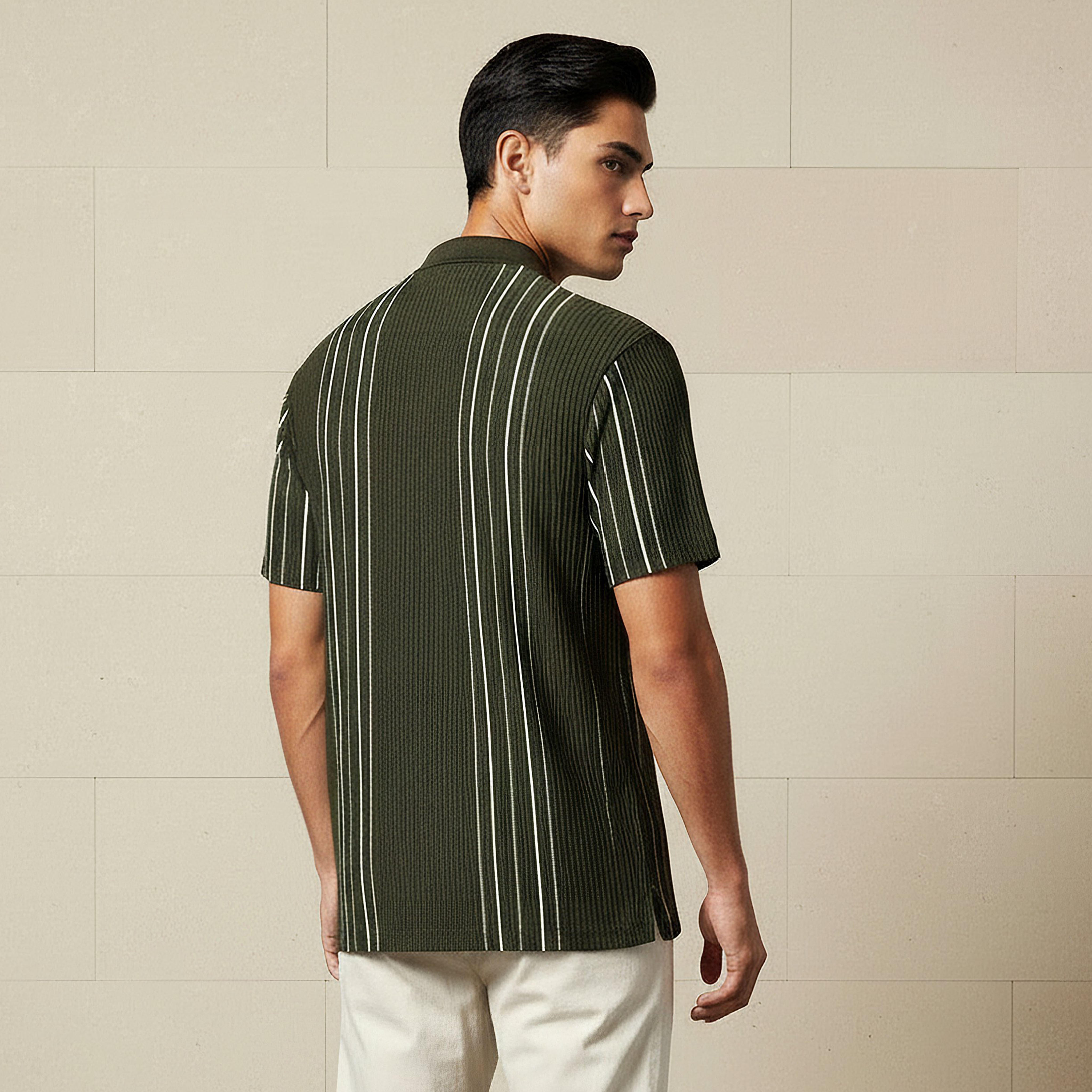 Men Short Sleeves Striped Polo T-shirt-men-clothing-tshirtsandpolos-polos-image-4