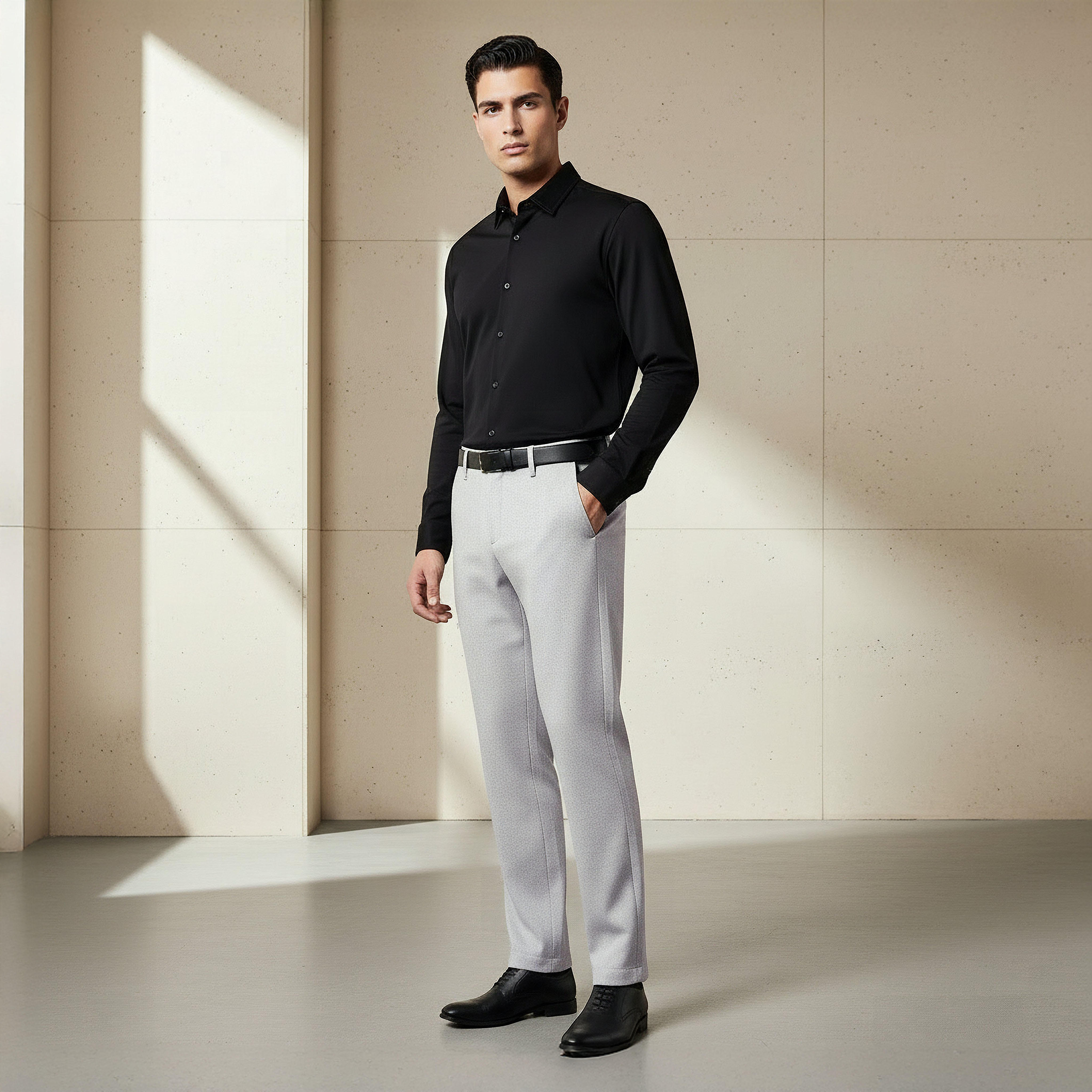 Men Slim Fit Trousers-men-clothing-bottoms-trousersandchinos-trousers-image-2