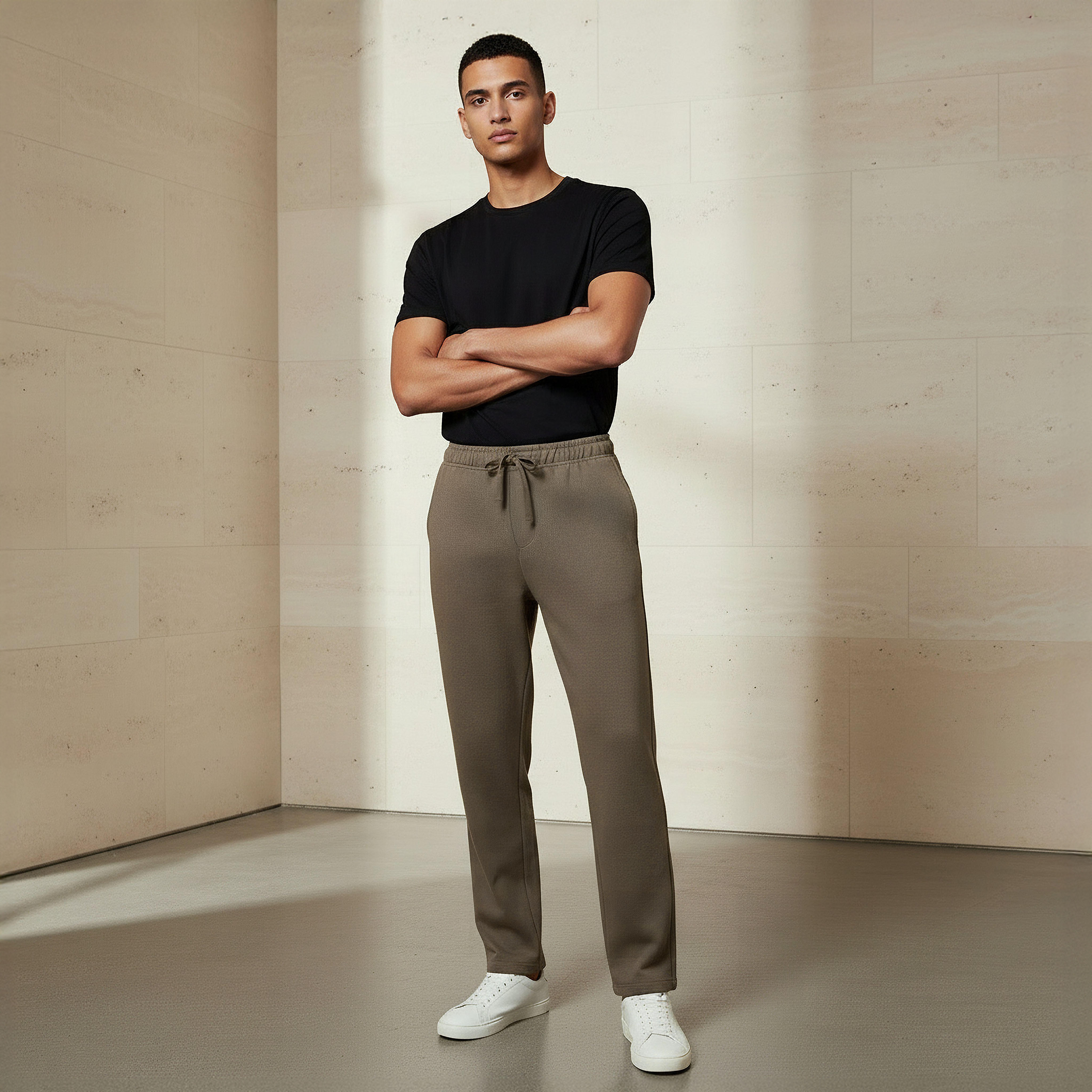 Men Regular Fit Trousers-men-clothing-coordsets-image-2