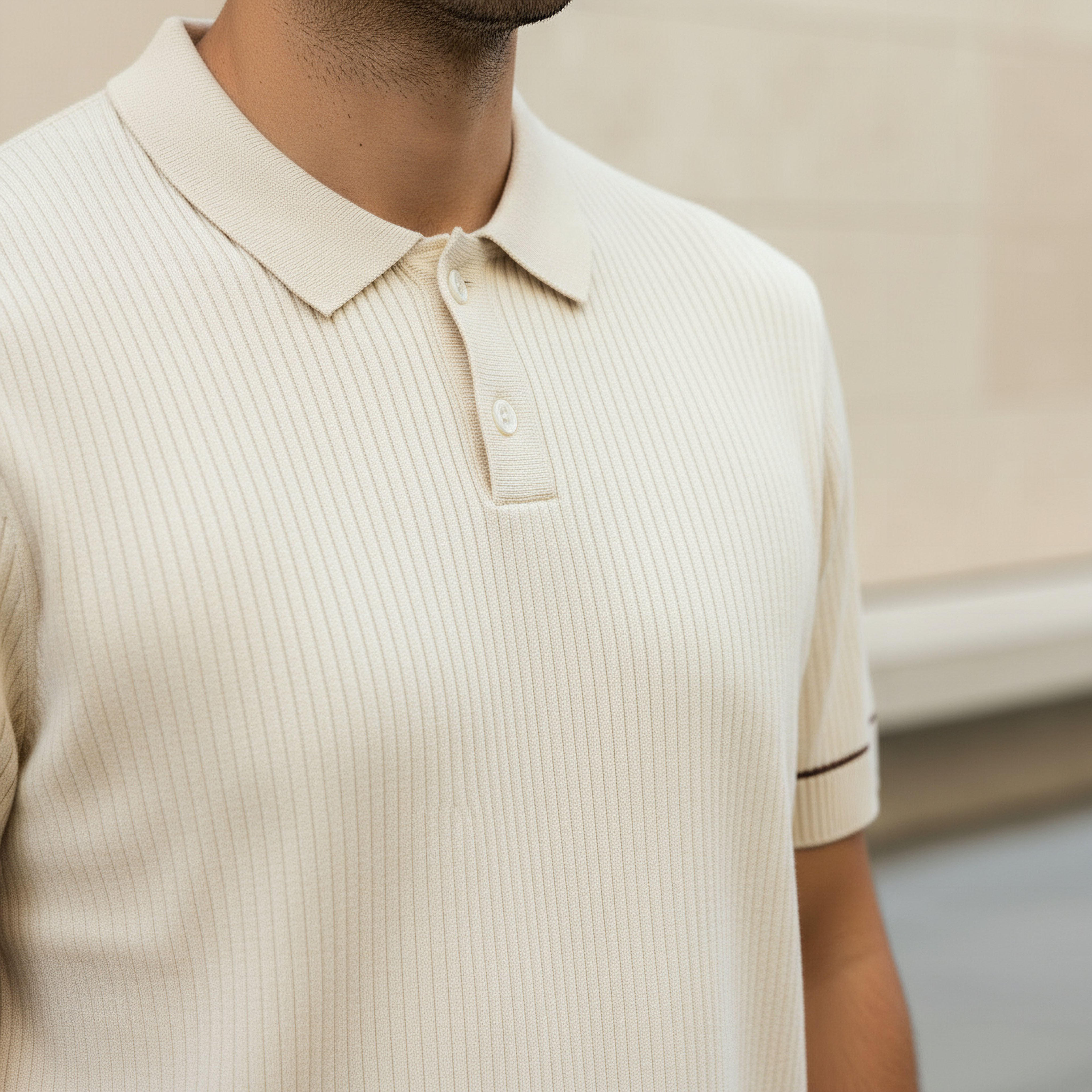 Men Short Sleeves Ribbed Polo T-shirt-men-clothing-tshirtsandpolos-polos-image-4