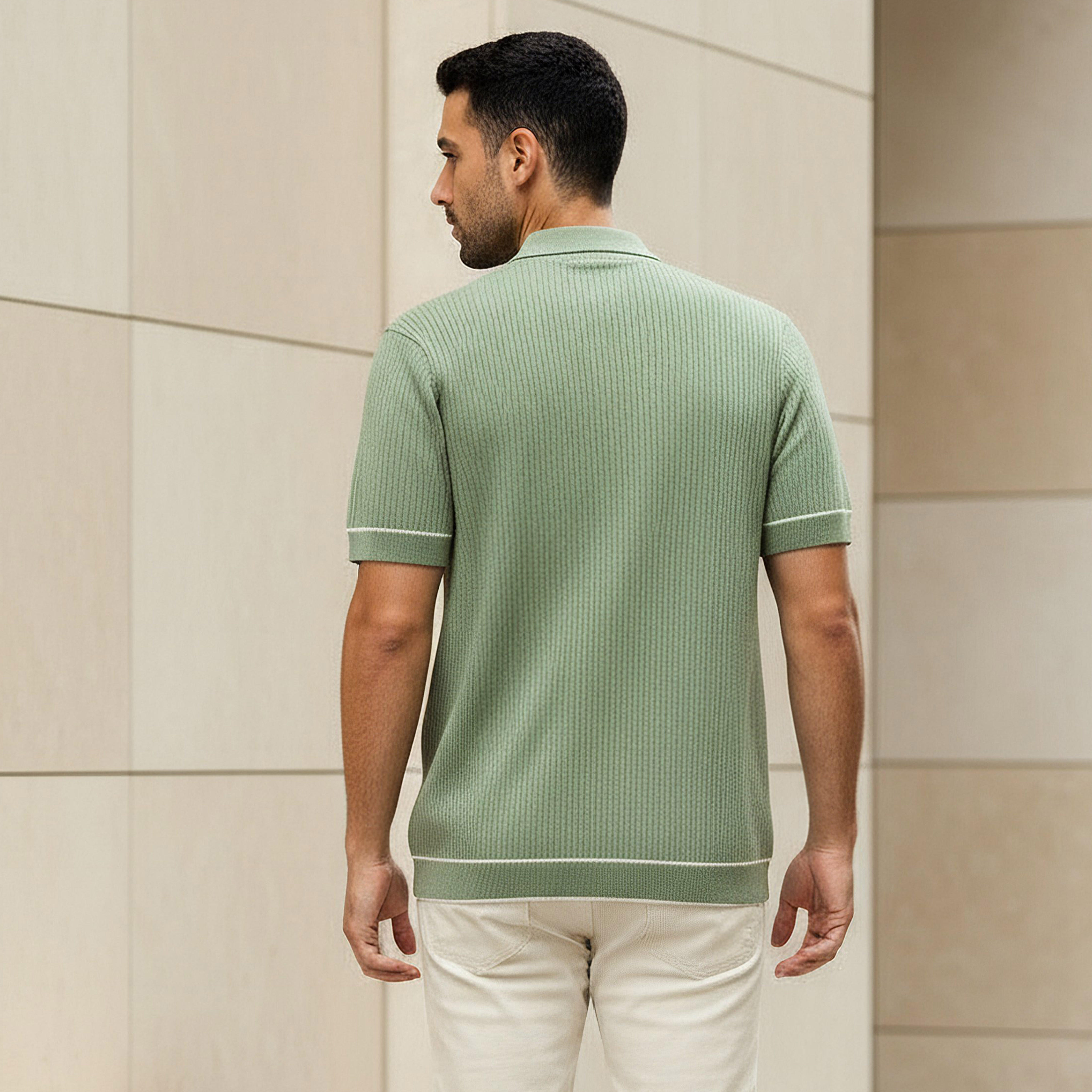 Men Short Sleeves Ribbed Polo T-shirt-men-clothing-tshirtsandpolos-polos-image-3