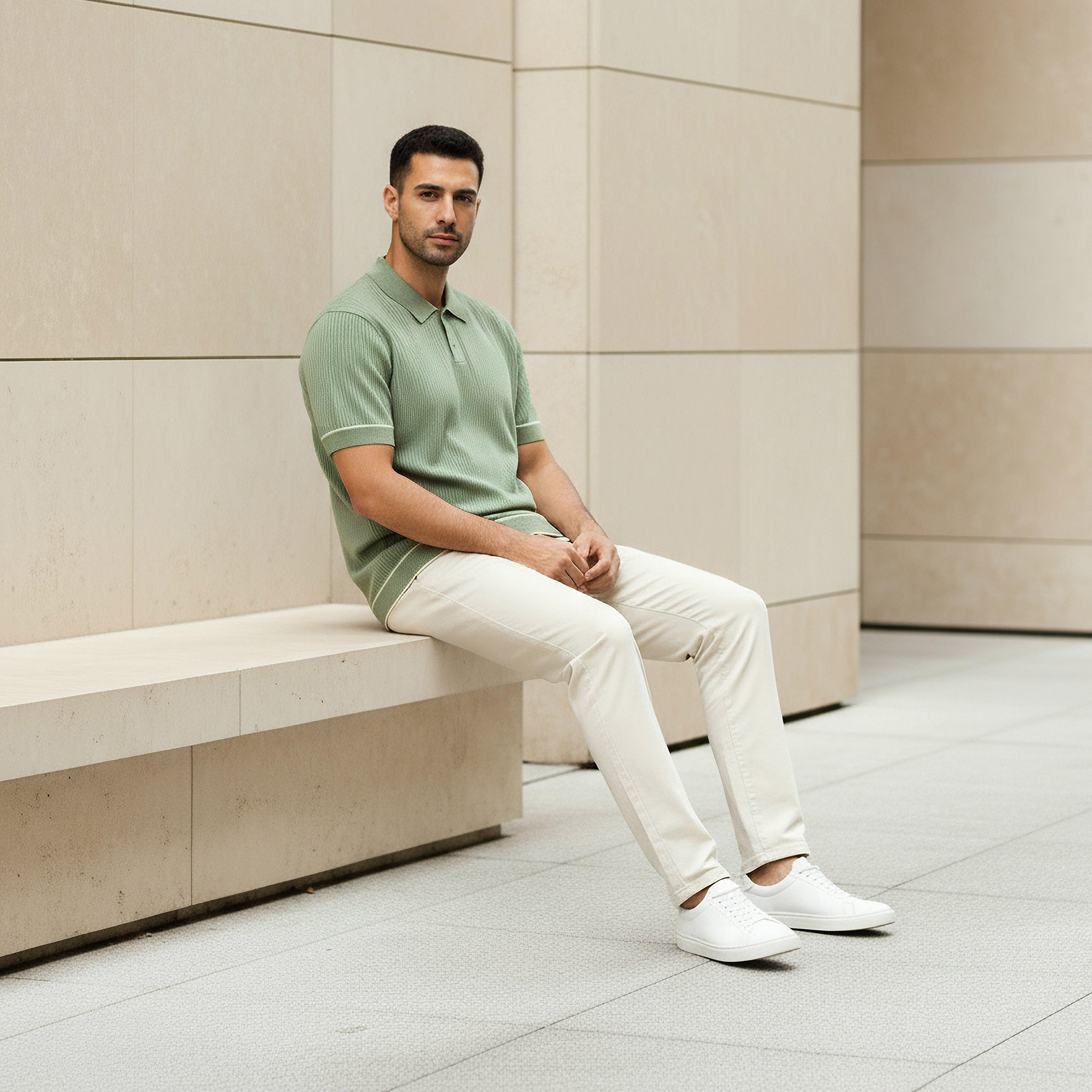 Men Short Sleeves Ribbed Polo T-shirt-men-clothing-tshirtsandpolos-polos-image-5