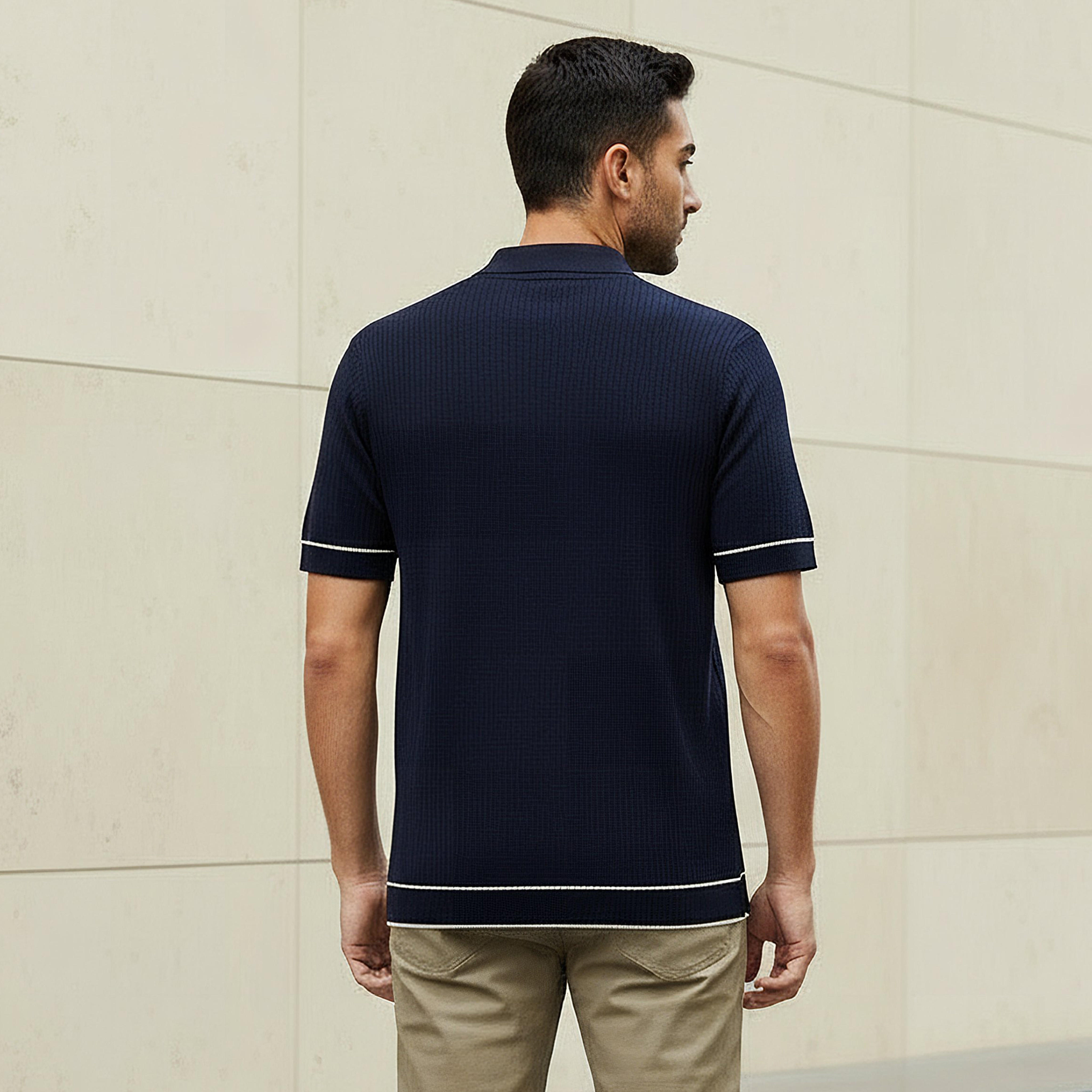 Men Short Sleeves Ribbed Polo T-shirt-men-clothing-tshirtsandpolos-polos-image-3