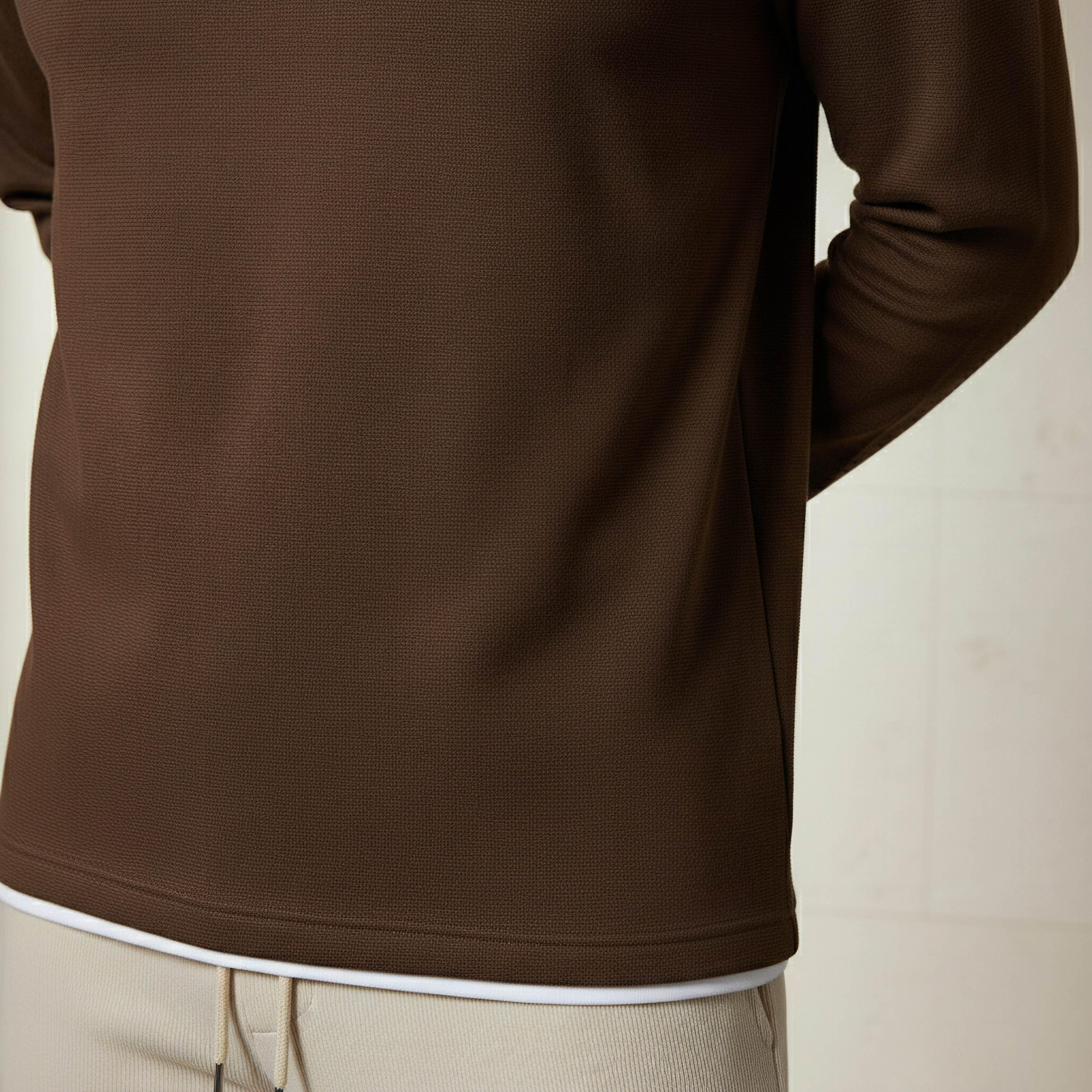 Men Slim Fit Textured Sweatshirt-PROMO_SP_SA_2FOR99_110625-image-4