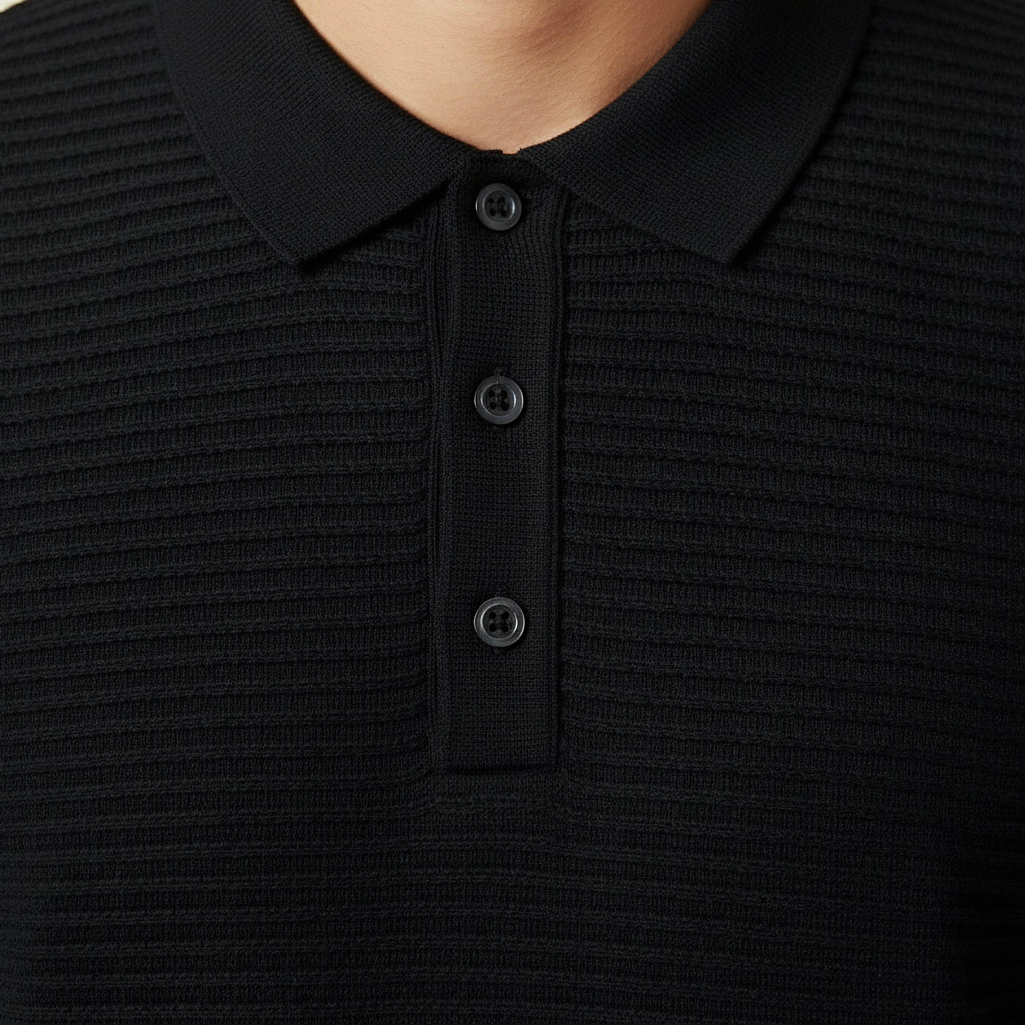 Men Short Sleeve Textured Polo T-shirt-men-clothing-tshirtsandpolos-polos-image-4