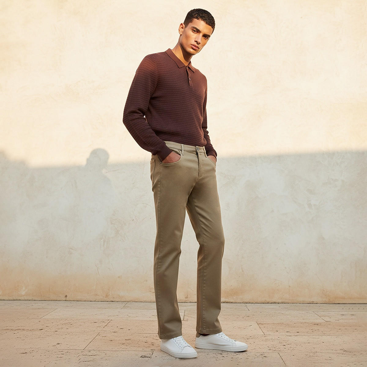 بنطلون بقصّة سليم للرجال-men-clothing-bottoms-trousersandchinos-trousers-image-5