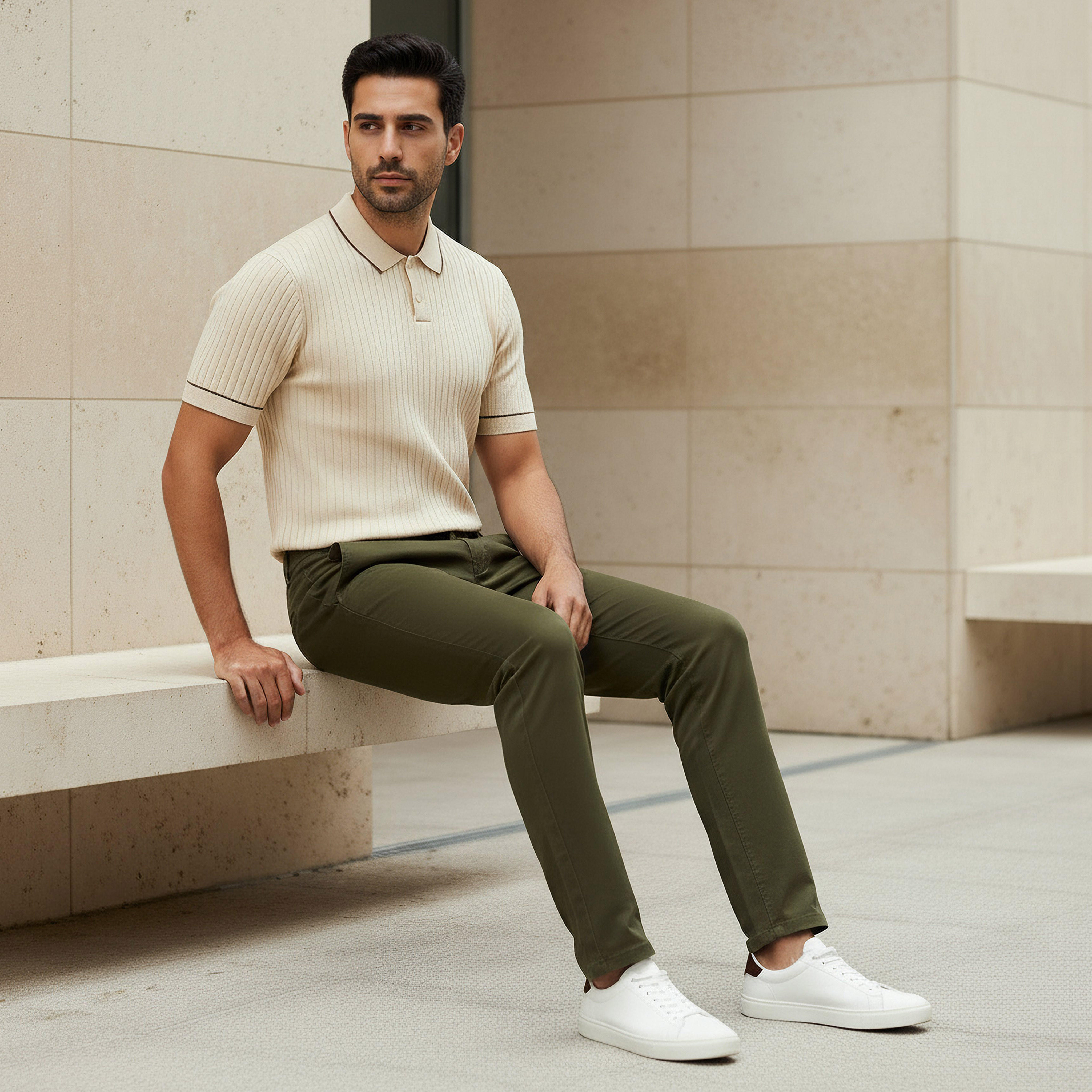 Men Slim Fit Chinos with Pockets-men-clothing-bottoms-trousersandchinos-chinos-image-2